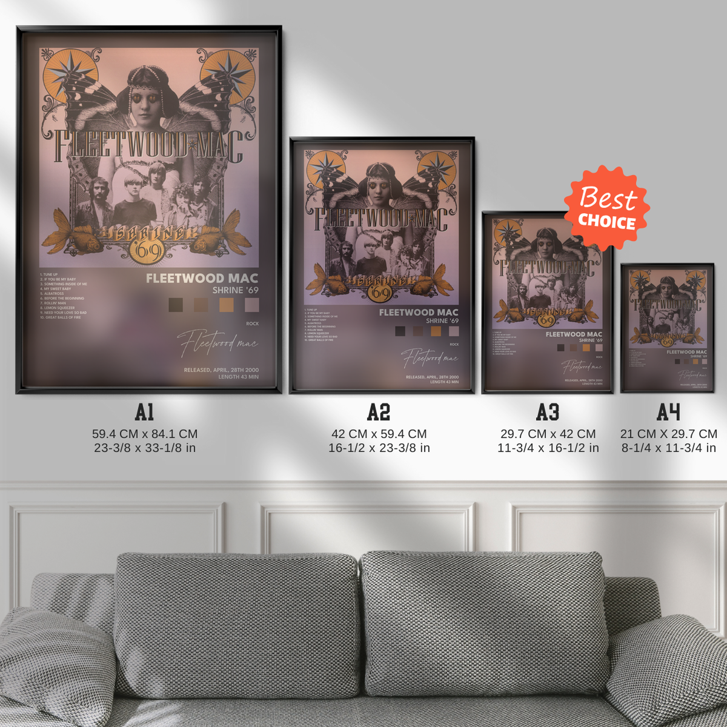 fleetwood mac Shrine 69 poster