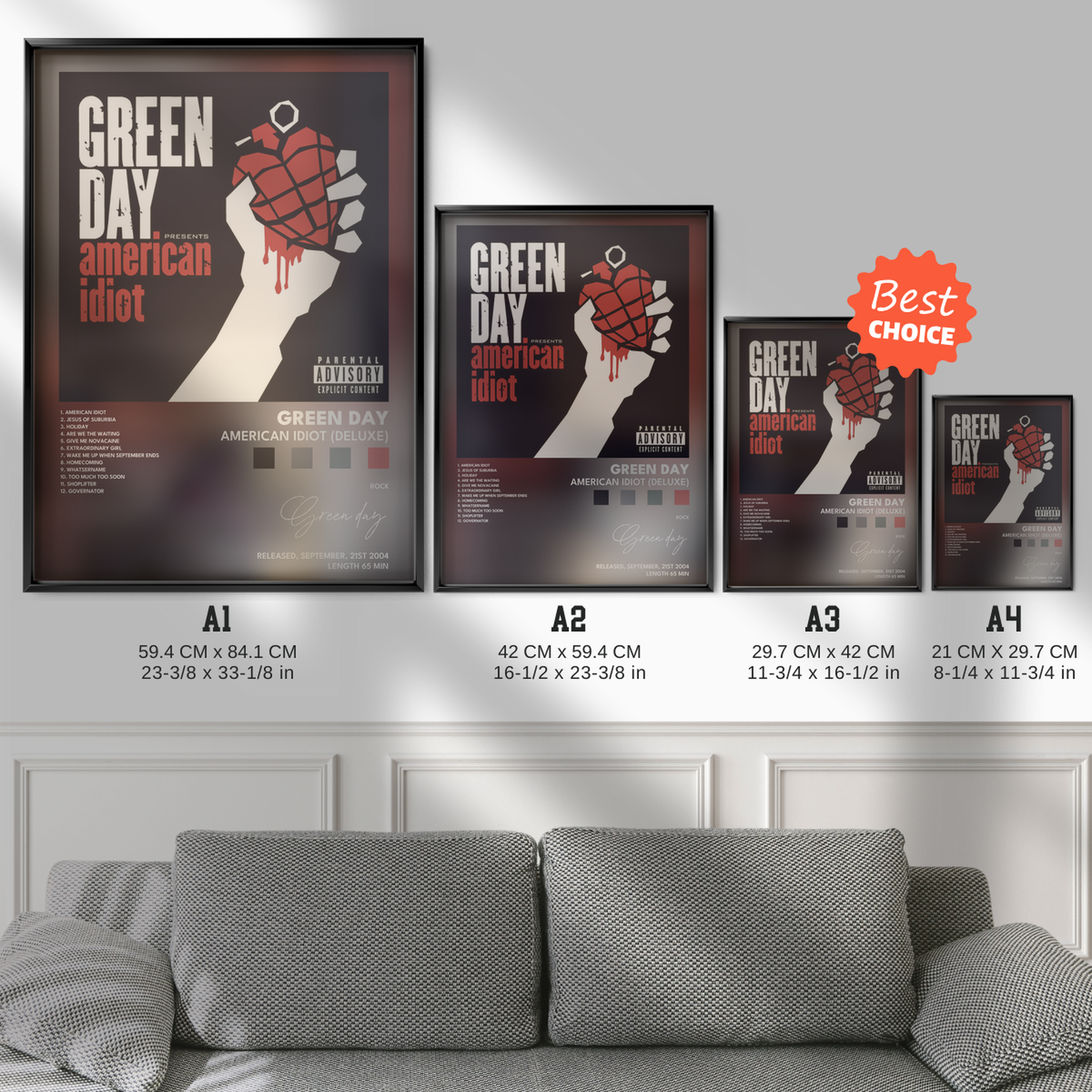 green day American Idiot Deluxe poster