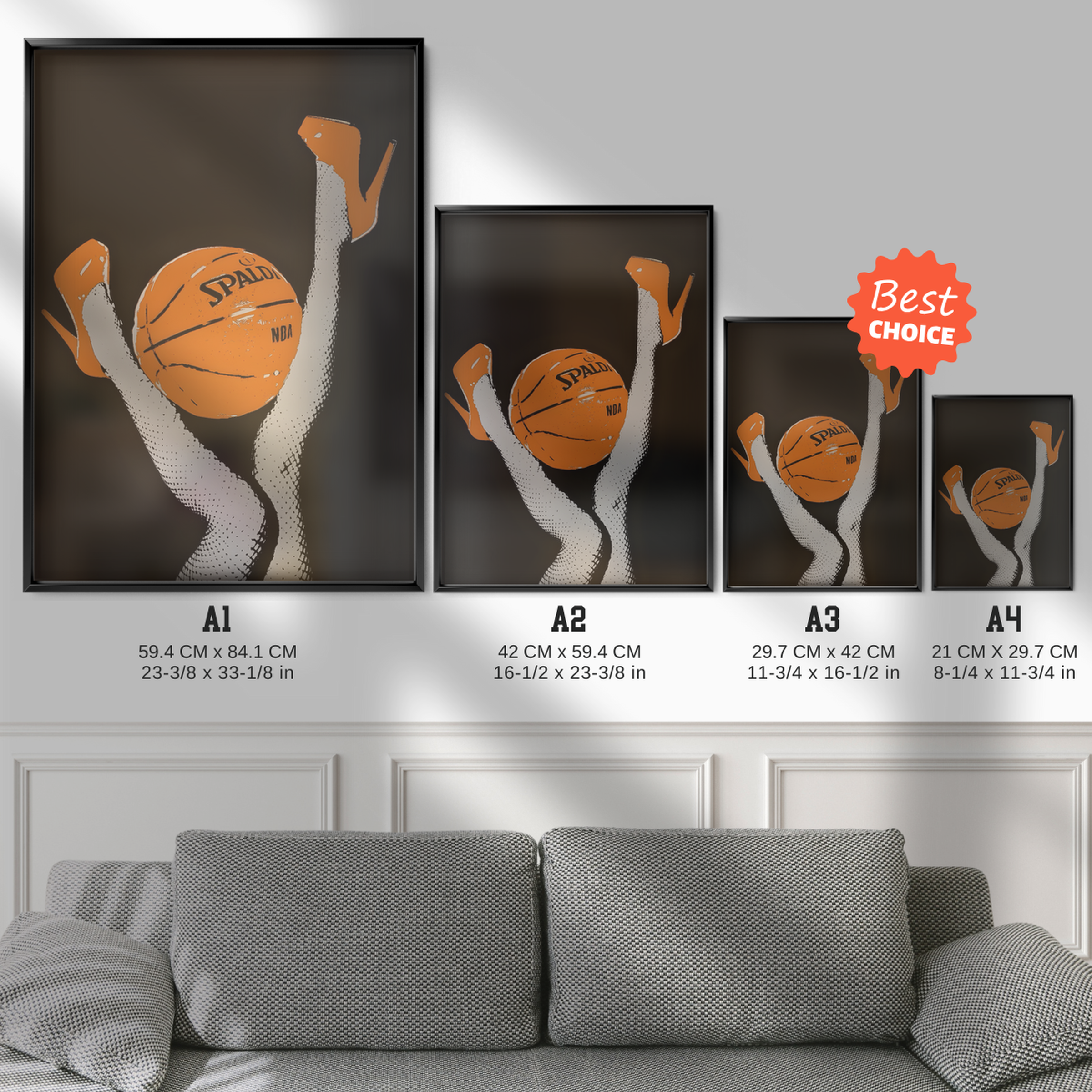 Hands On Ball “grip” Orange