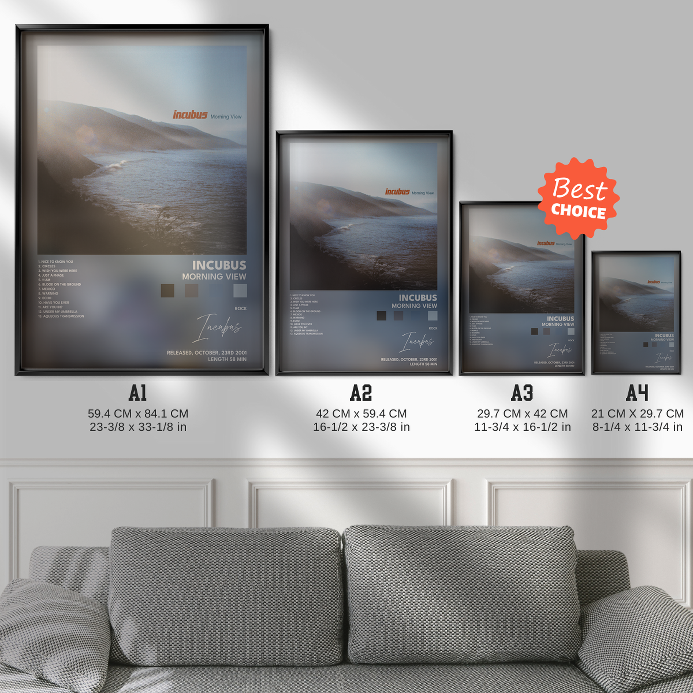incubus Morning View poster