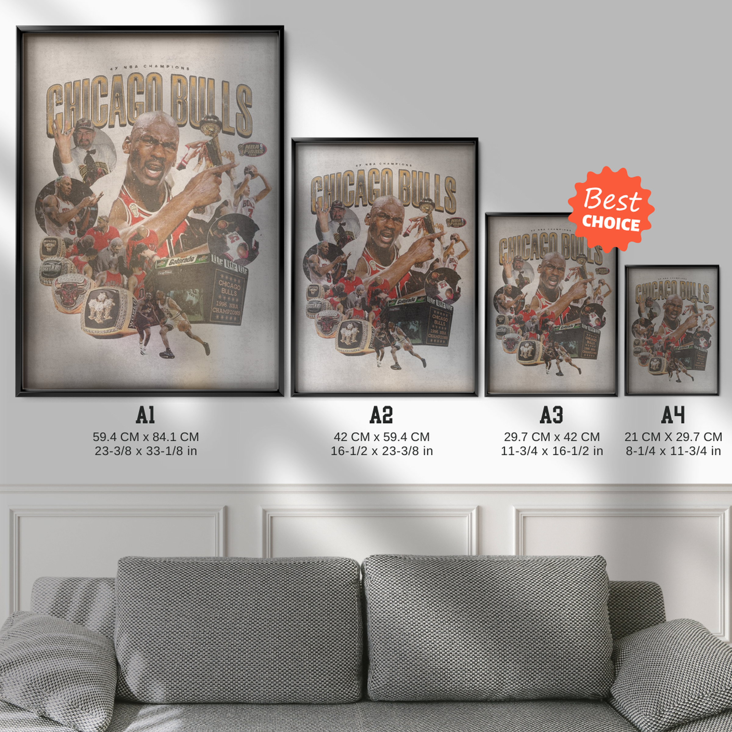 Michael Jordan Chicago Bulls Legends