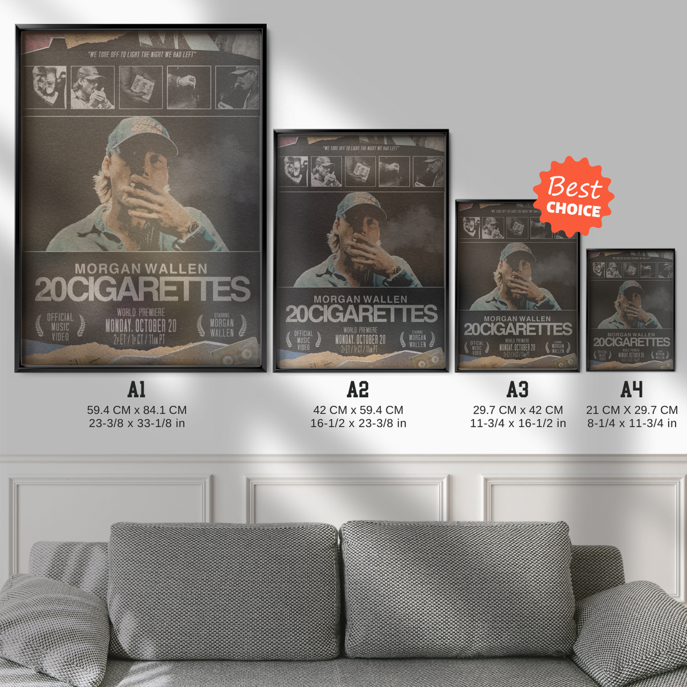 Morgan Wallen 20 Cigarettes Night