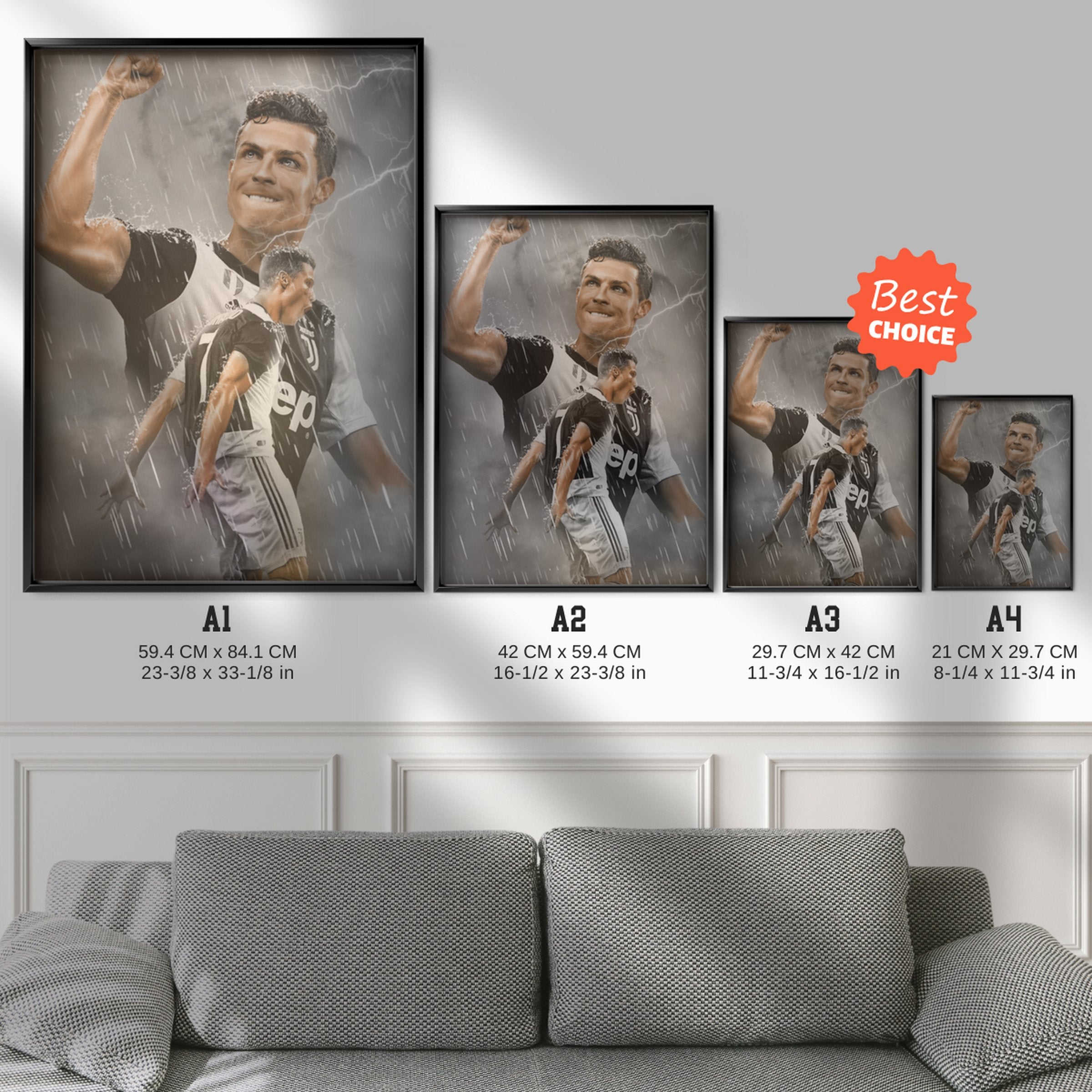 Cristiano Ronaldo Draw Juventus