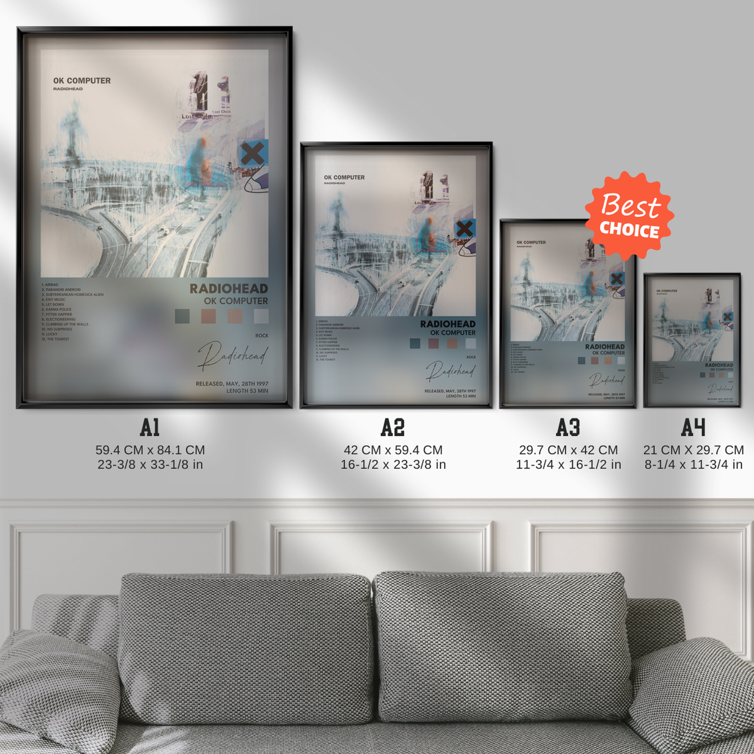 radiohead OK Computer poster