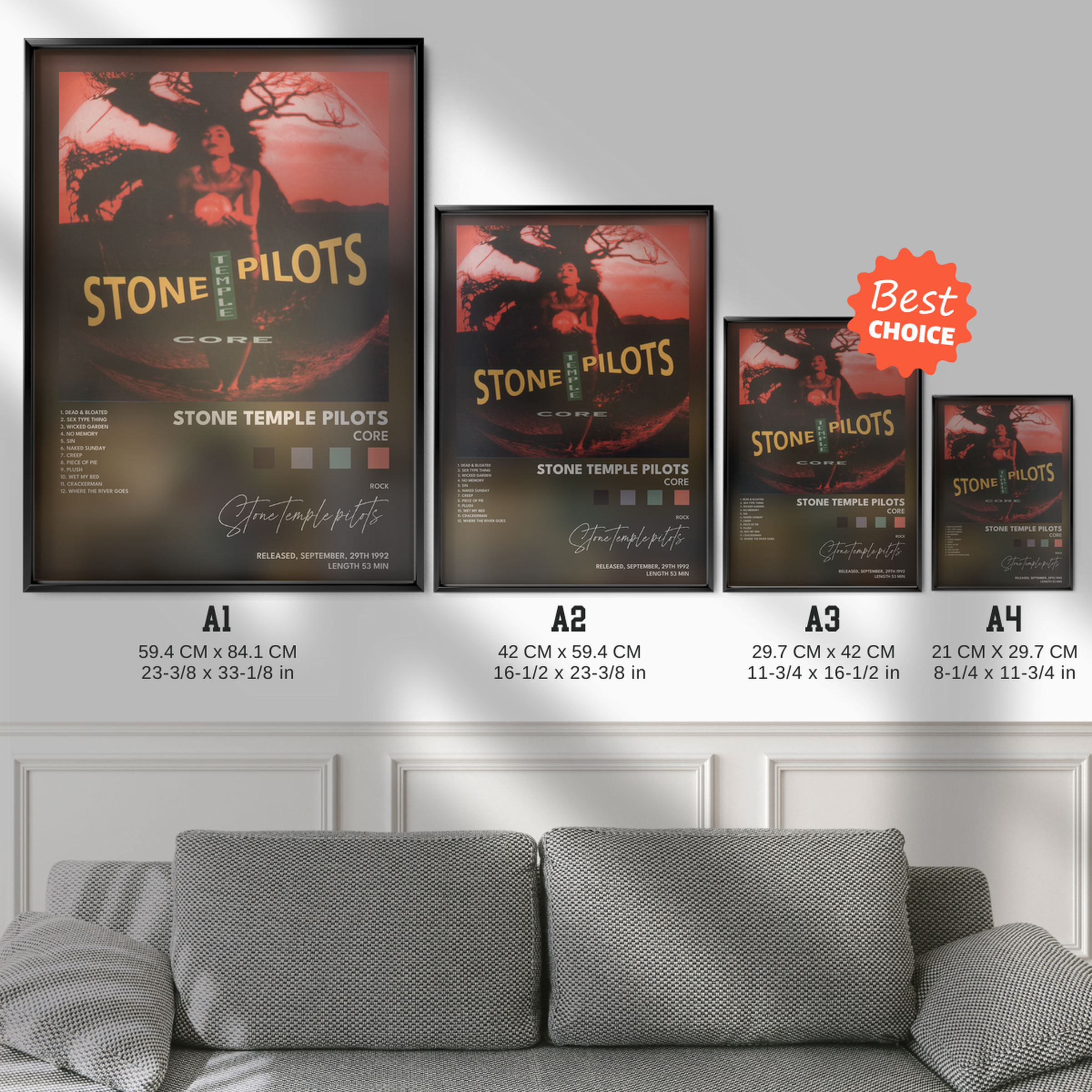 stone temple pilots Core poster