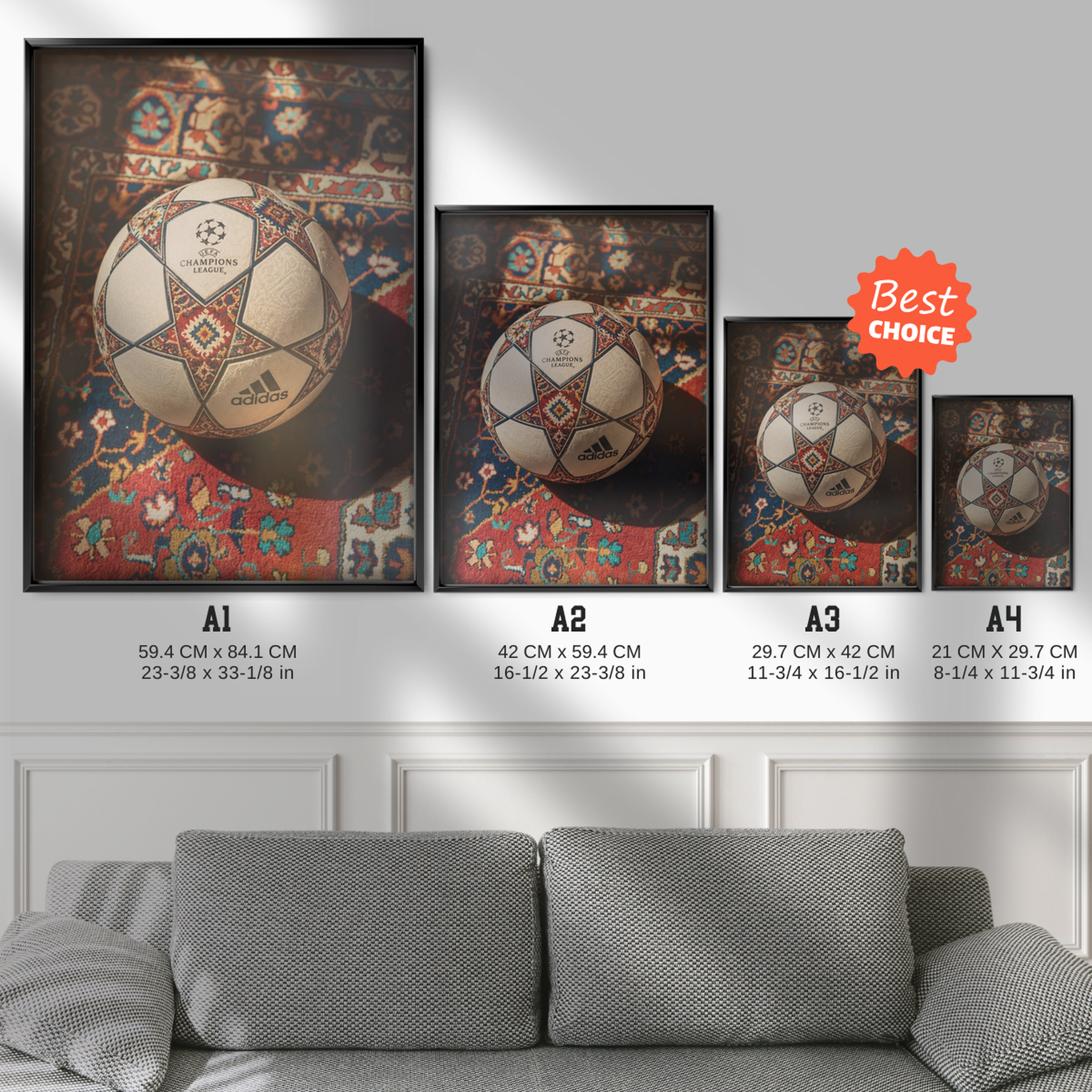 UEFA Champions League - Finale Ball Poster