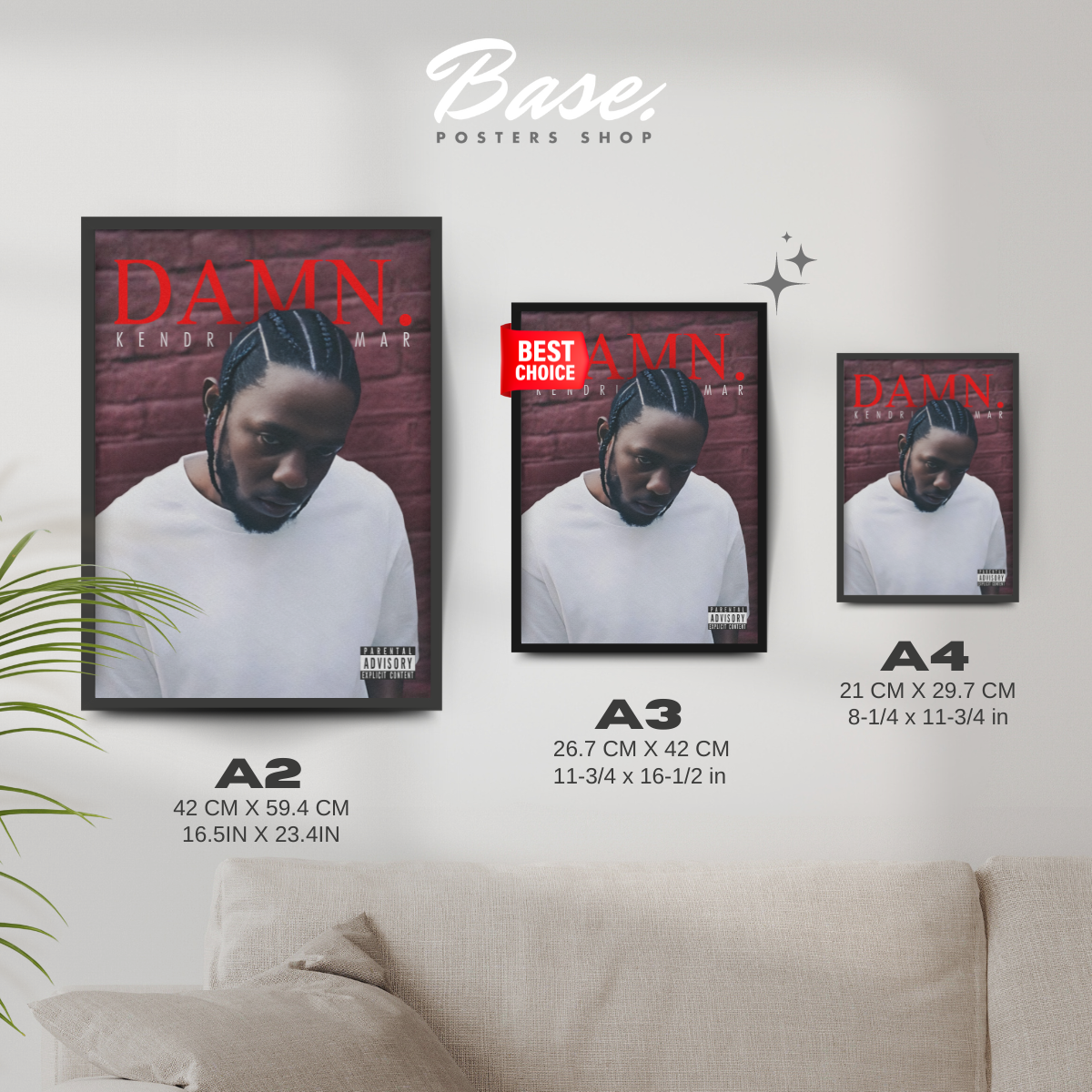 Kendrick Lamar Damn Cover