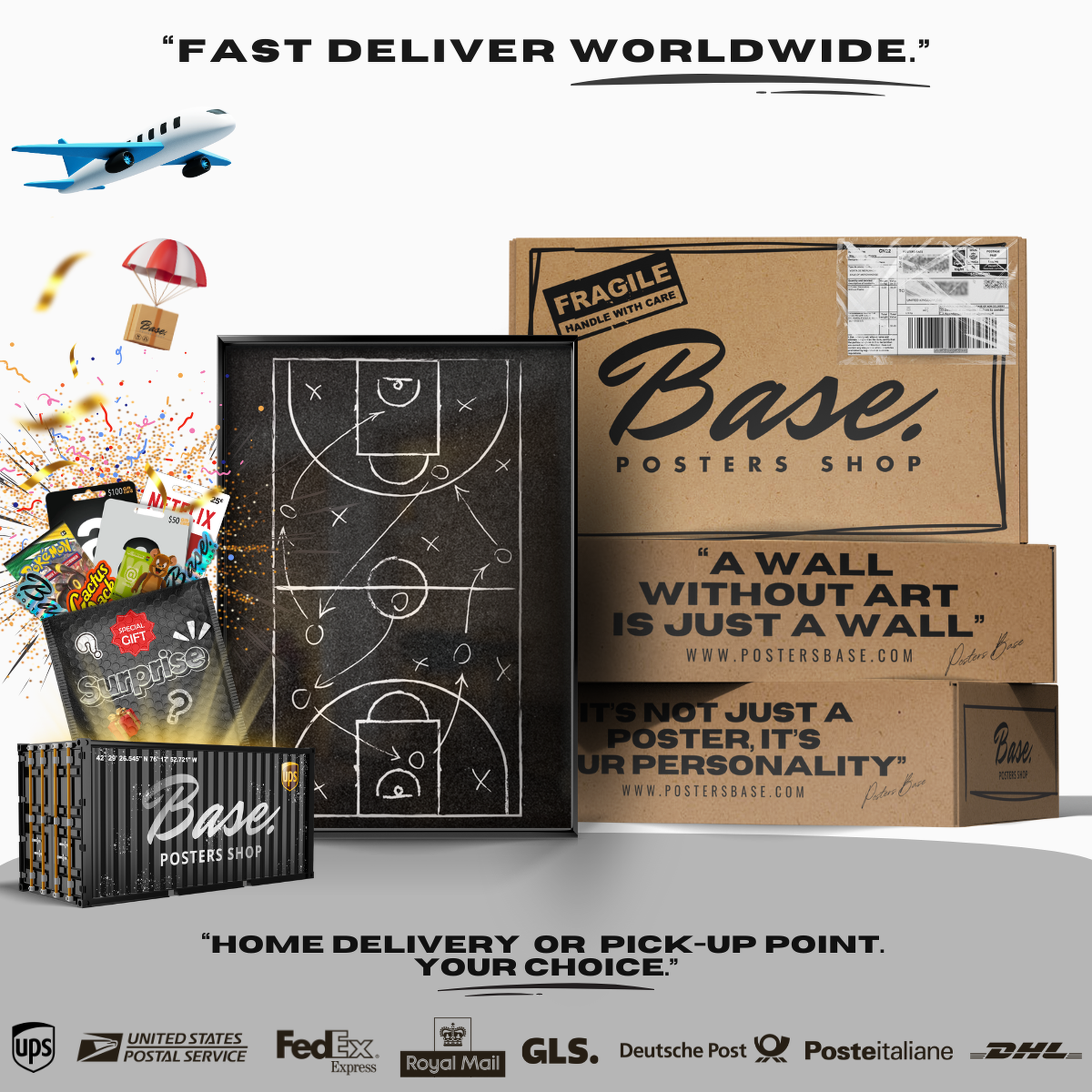 Basketball Playbook Diagram Court Tactics (chalkboard Style)