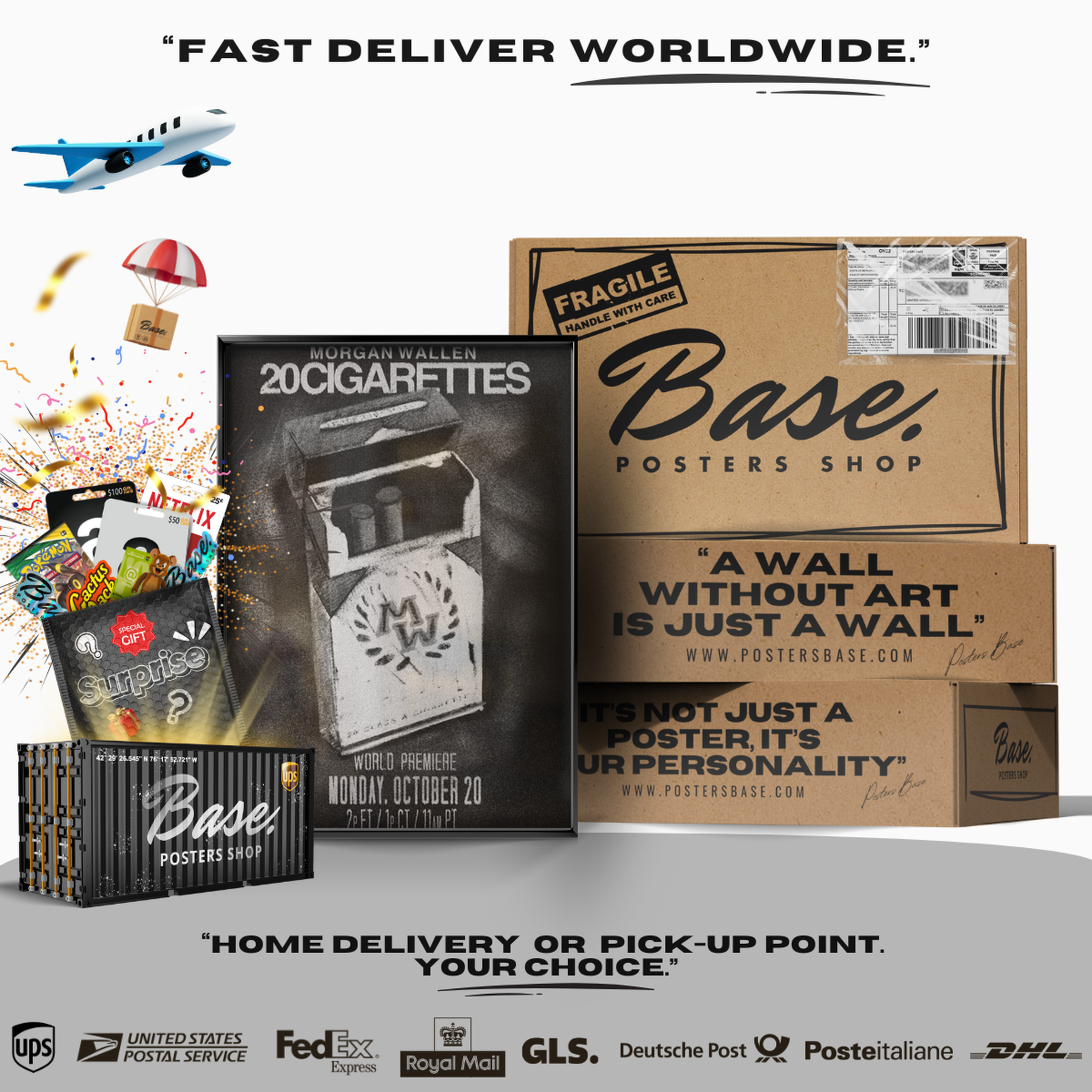 Morgan Wallen 20 Cigarettes Poster