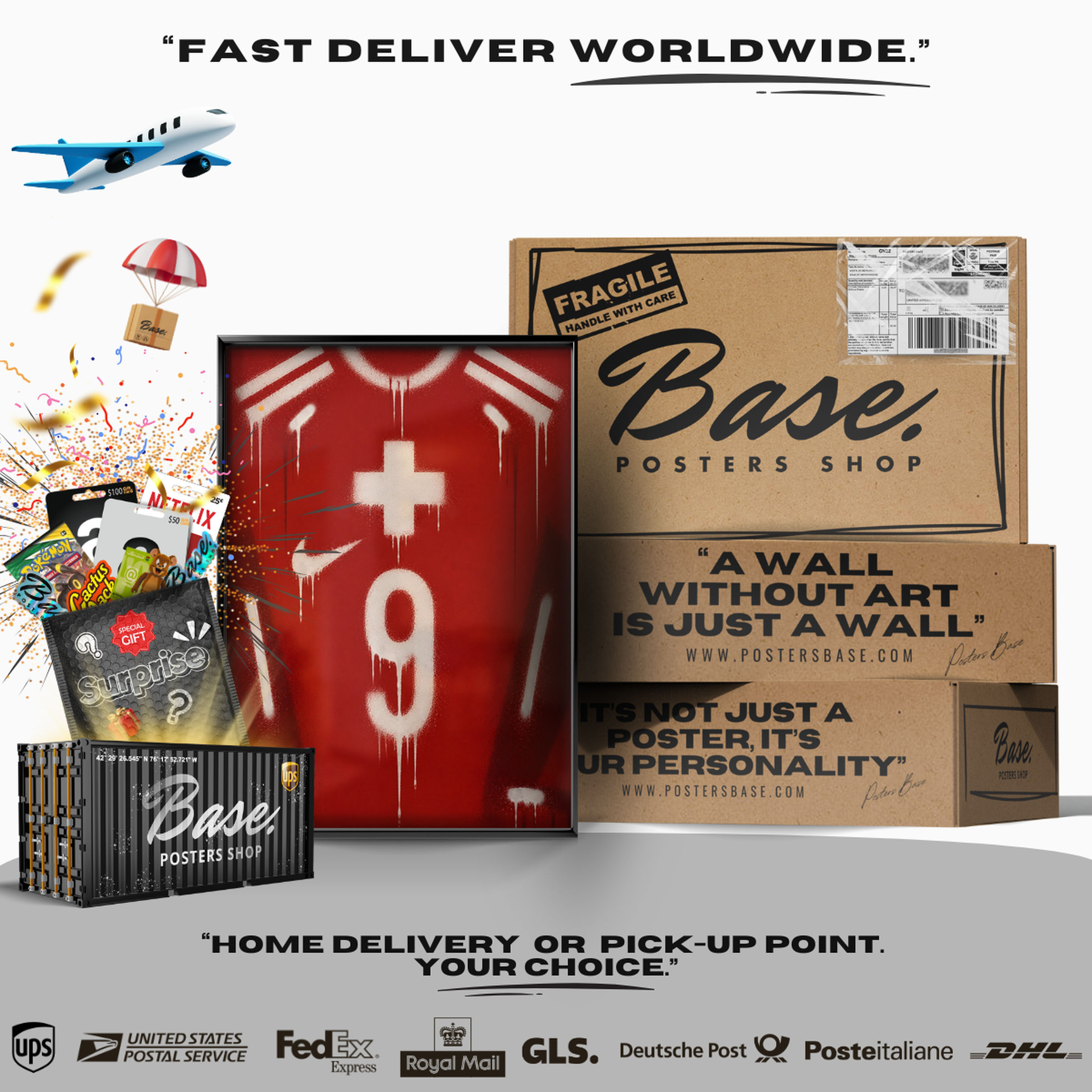 Switzerland National Team - Jersey Art Poster
