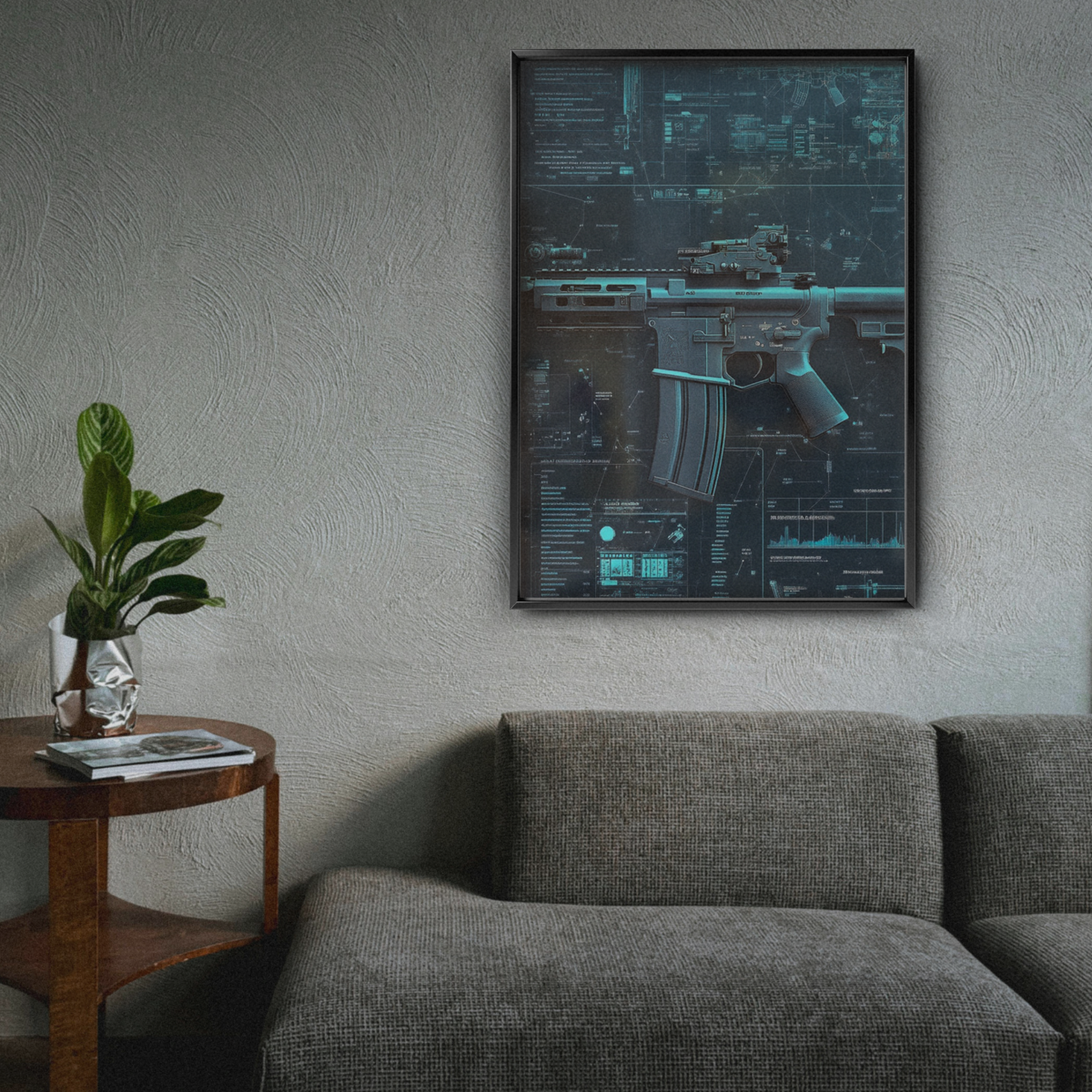 Call Of Duty – Futuristic Rifle Blueprint