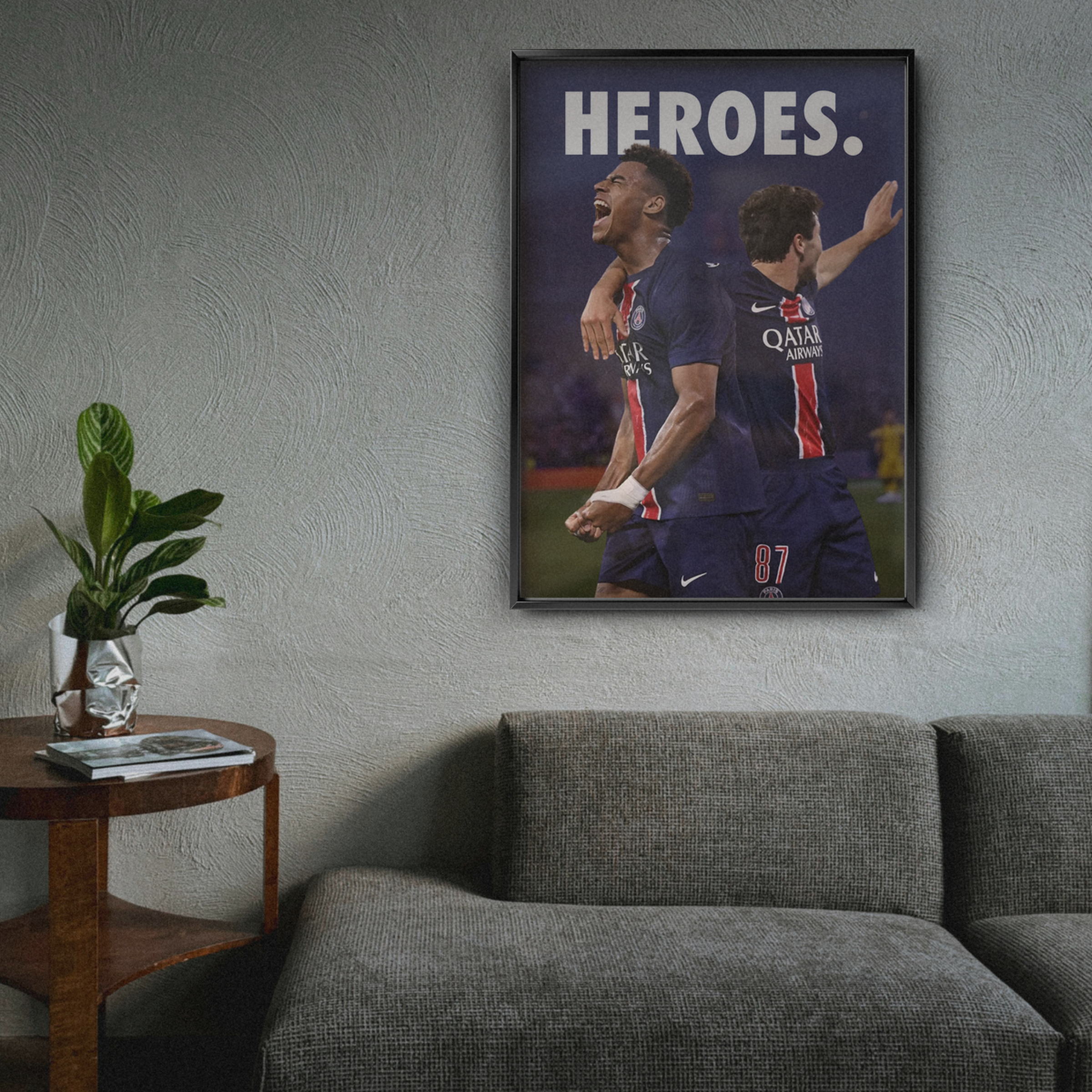 Doué X Joao Neves 'heroes'