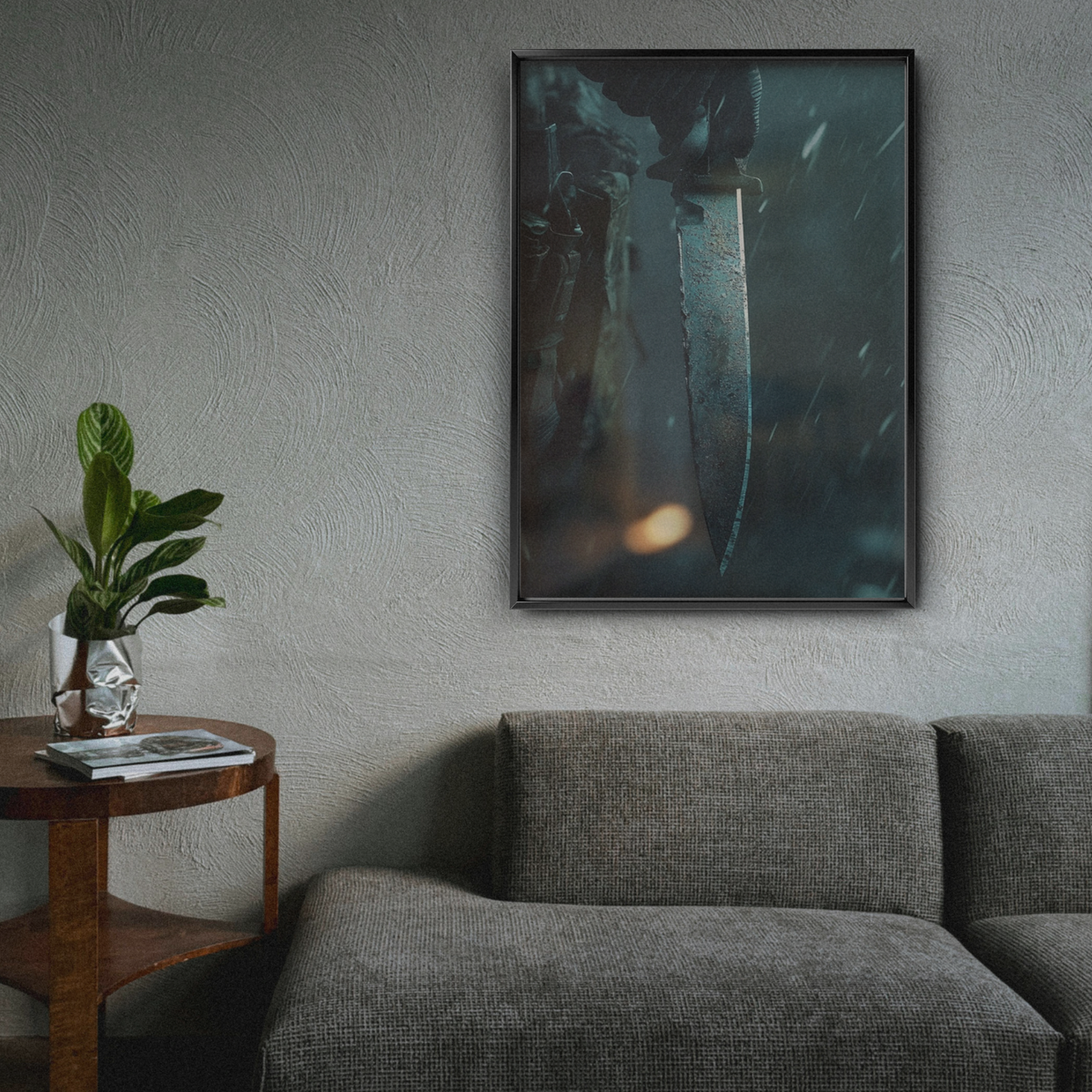 Call Of Duty – Combat Knife In The Rain