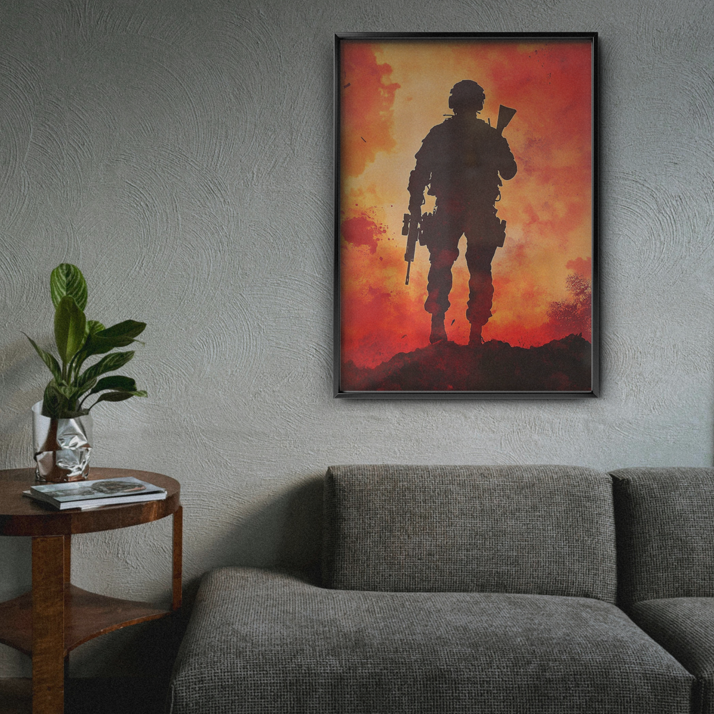 Call Of Duty – Soldier In The Flames