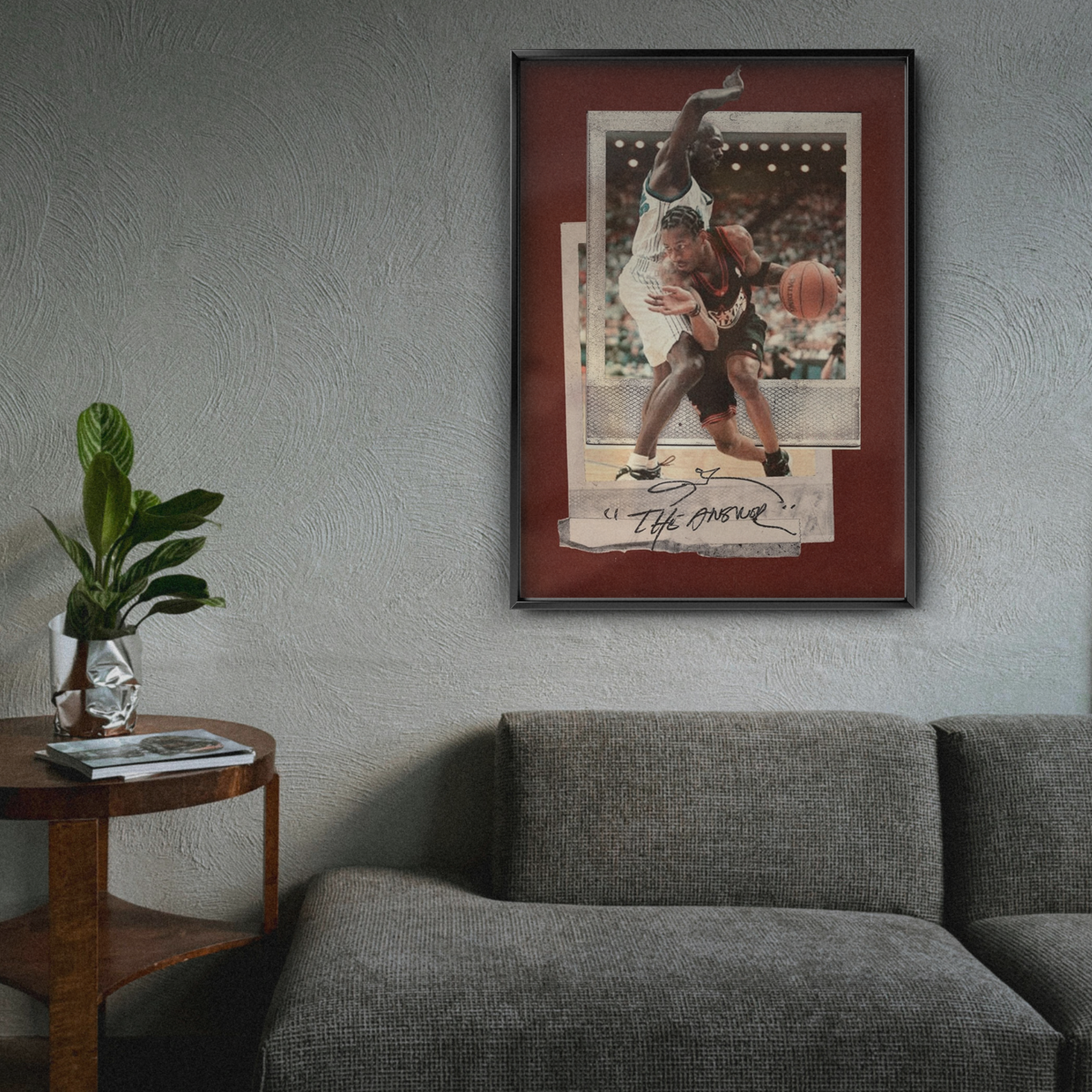 Allen Iverson “the Answer” Polaroid Action