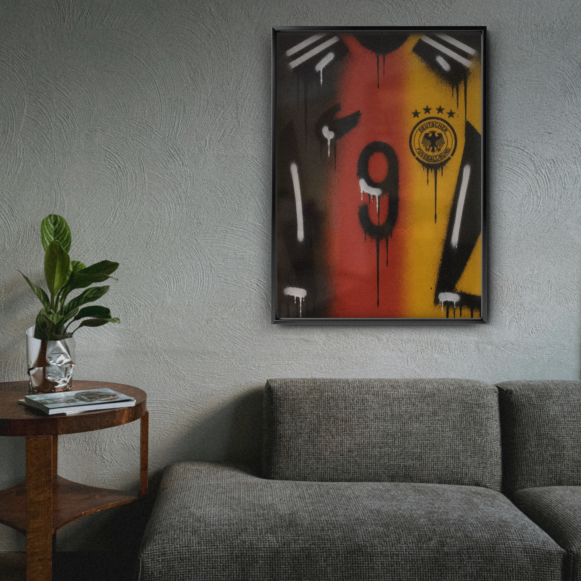 Germany National Team - Jersey Art Poster