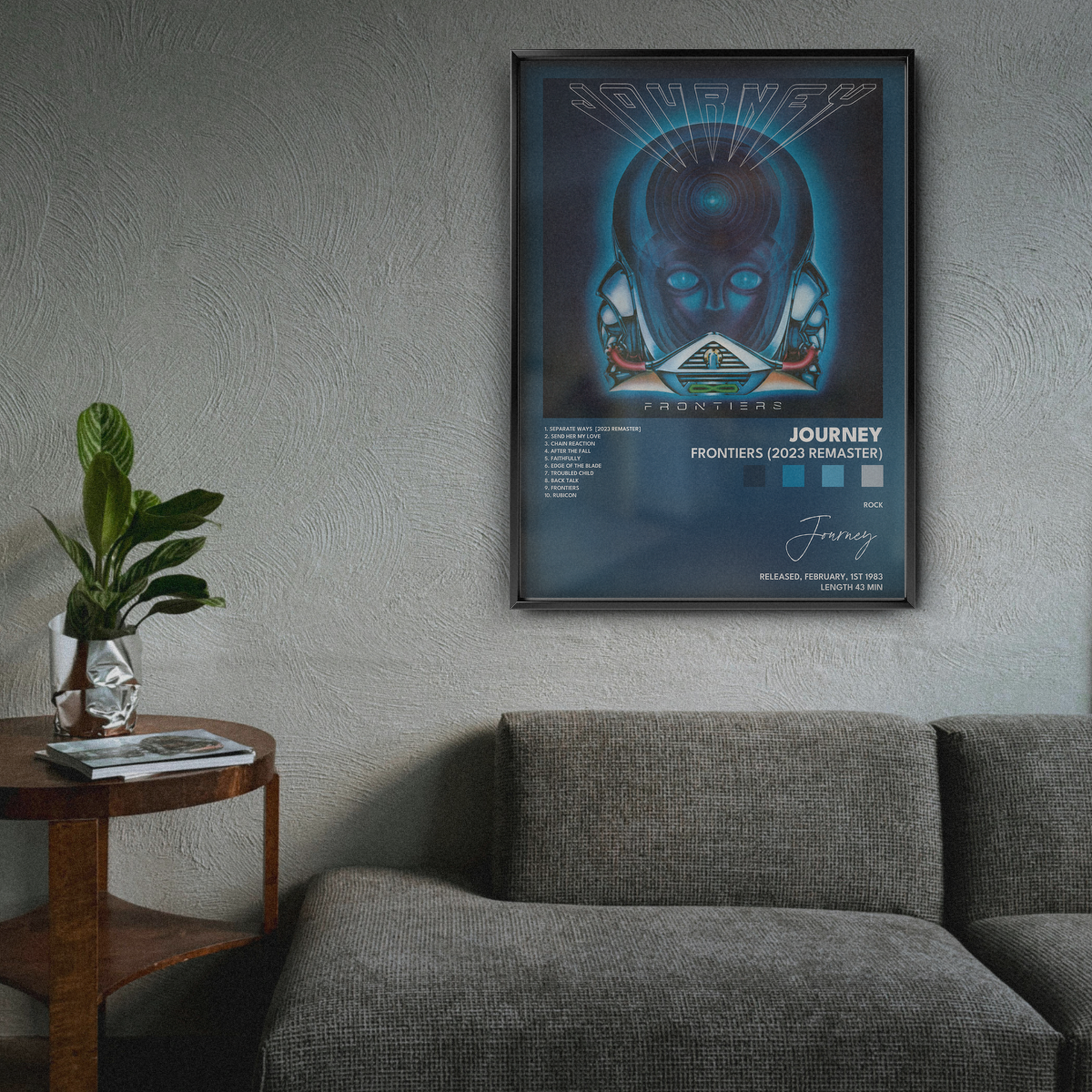 journey Frontiers 2023 Remaster poster