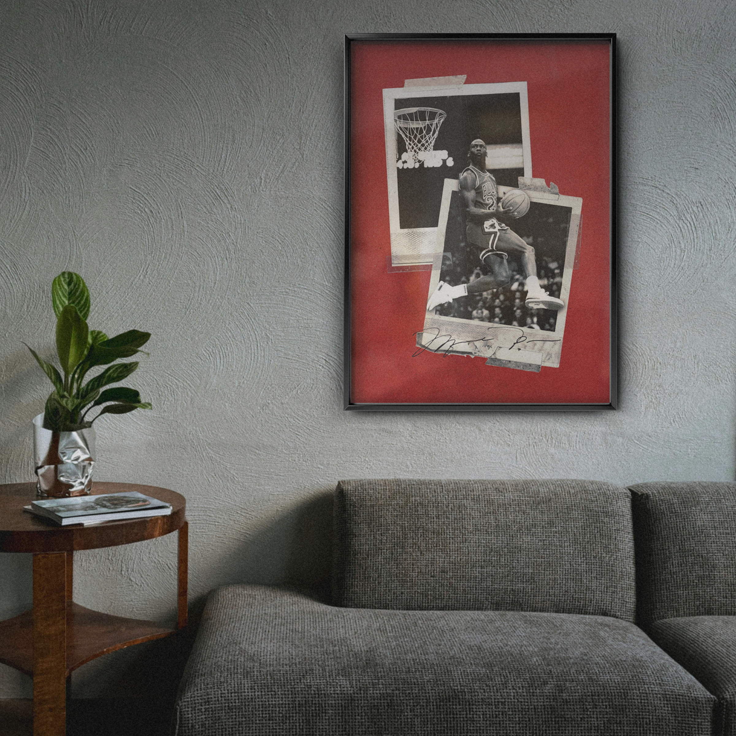 Michael Jordan Polaroid Dunk