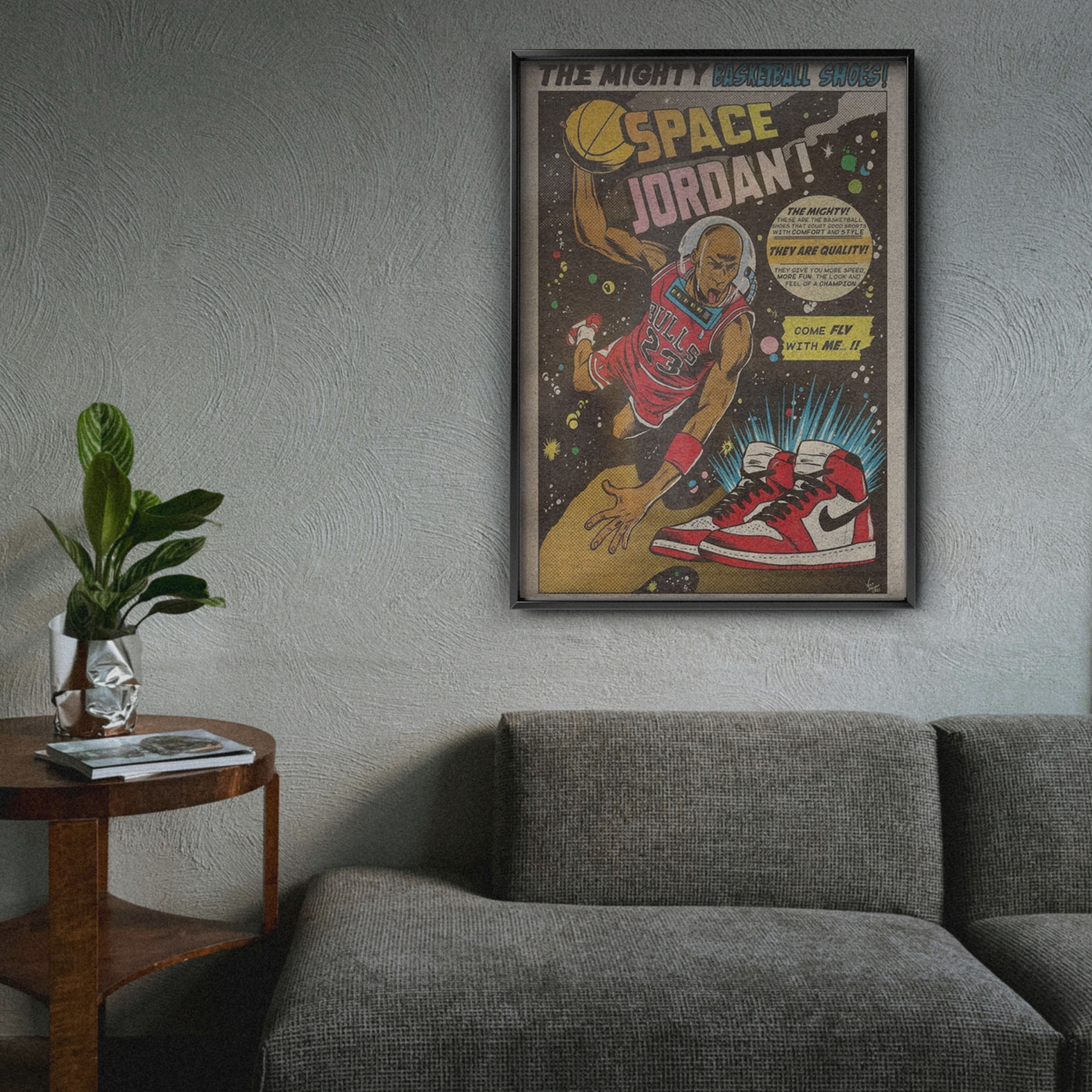 Michael Jordan “space Jordan” Comic