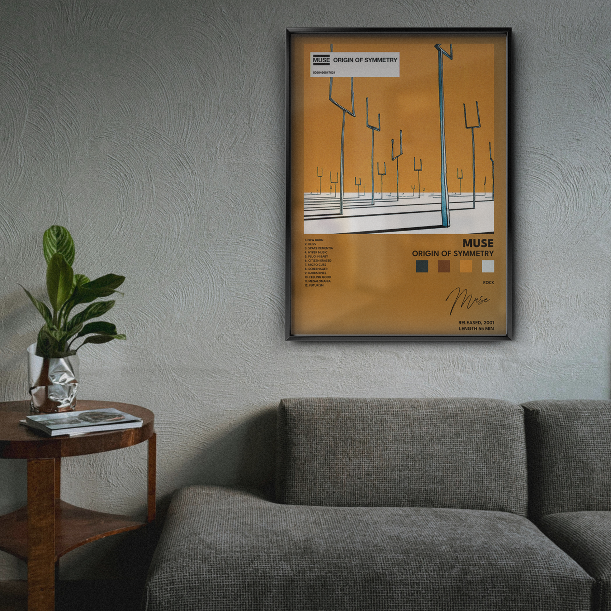 muse Origin of Symmetry poster