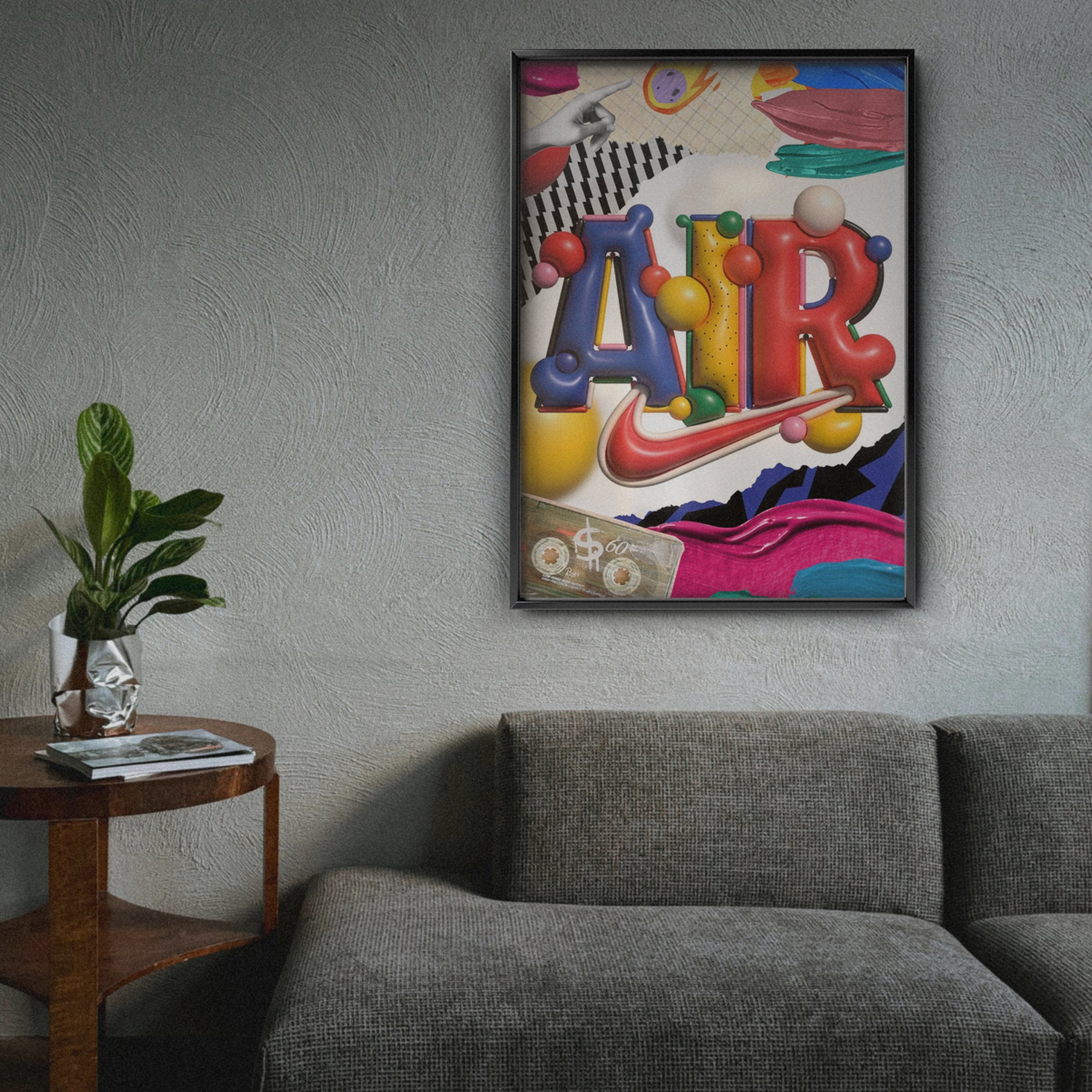 Nike 3D-kunst