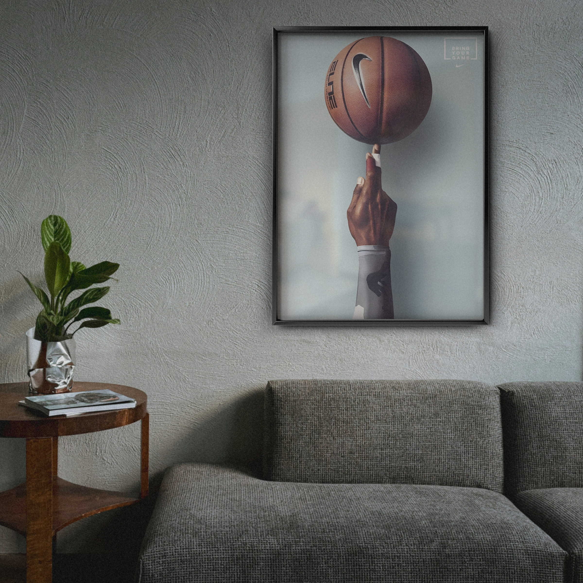 Basketball Spin “bring Your Game”