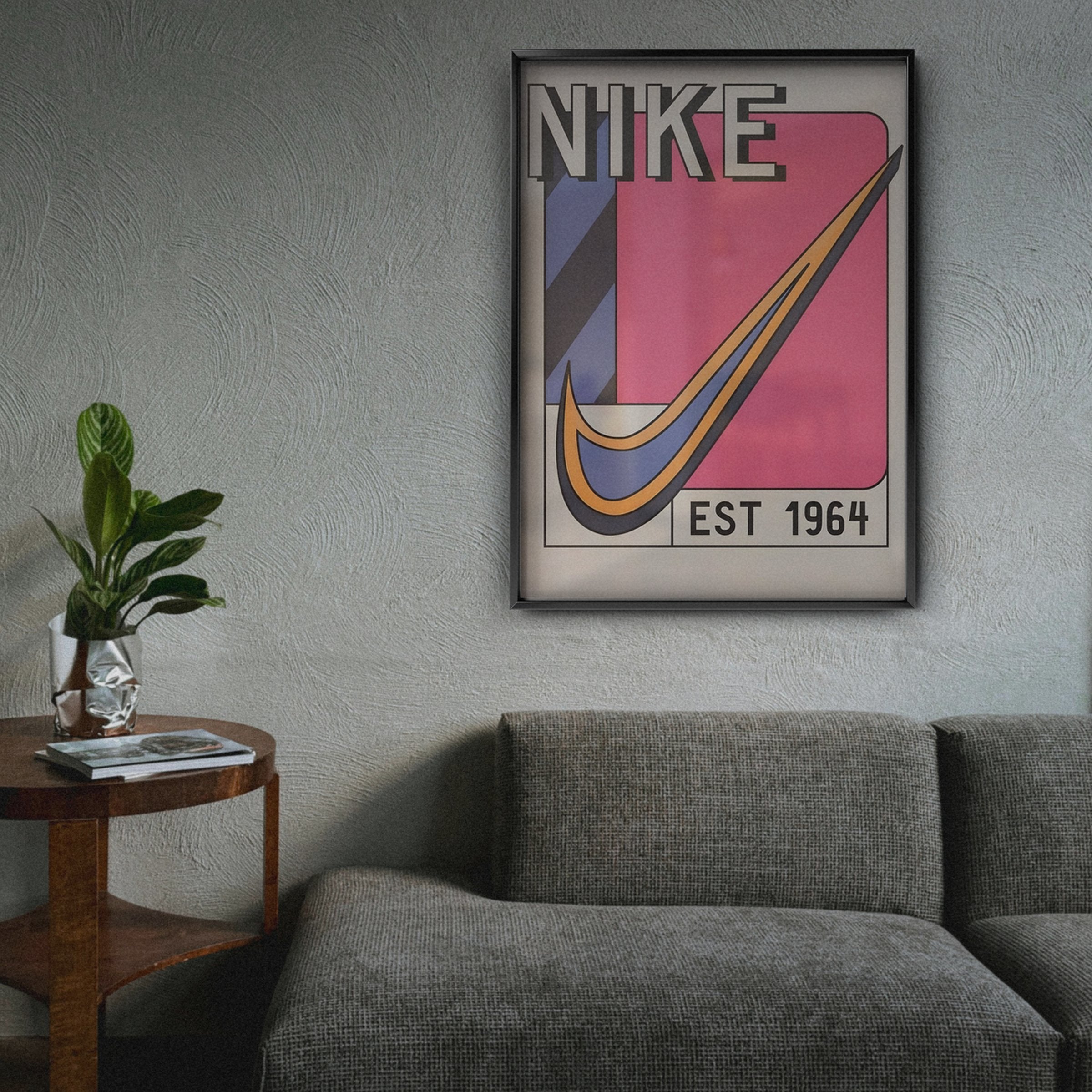 Vintage 1964 Rosa