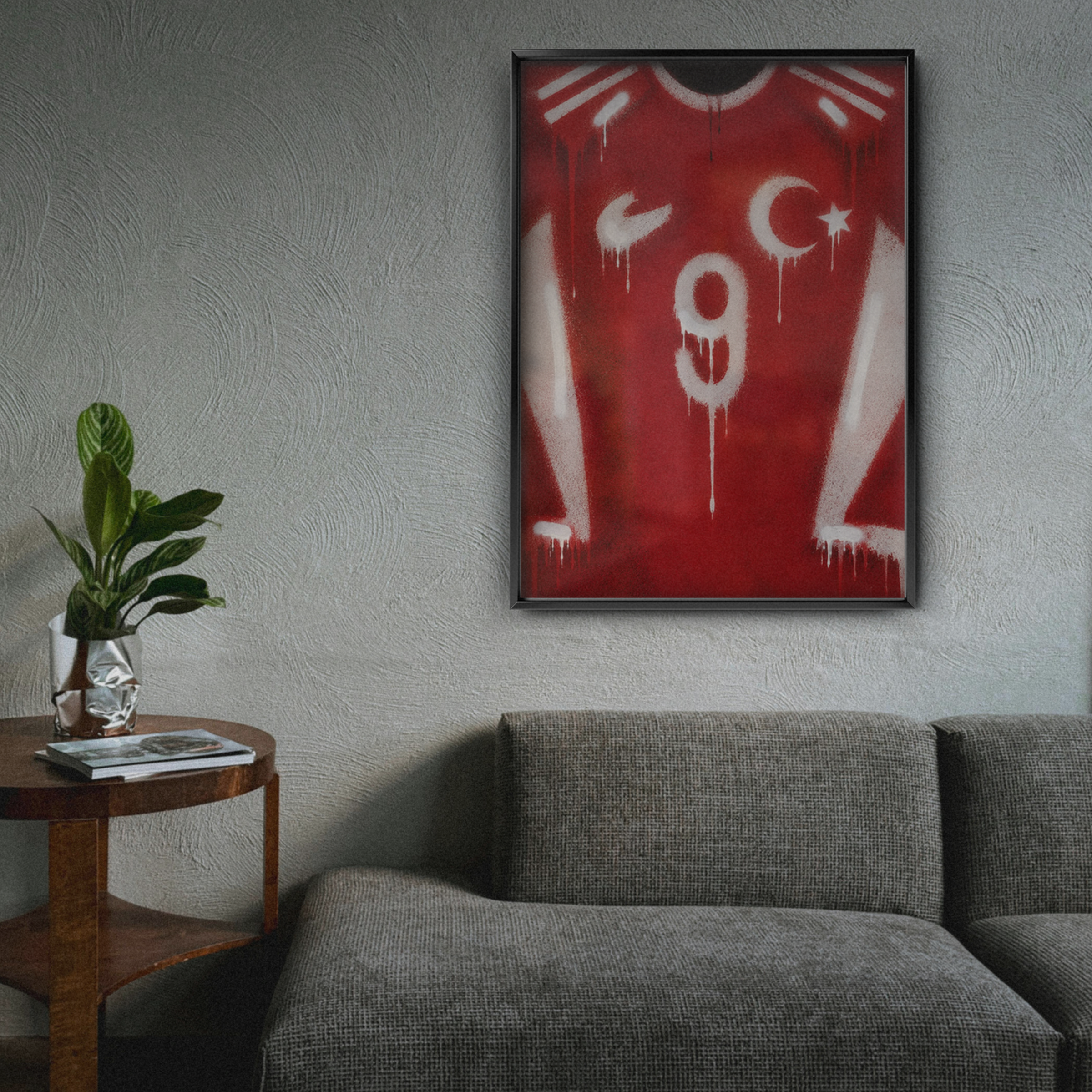 Turkey National Team - Jersey Art Poster