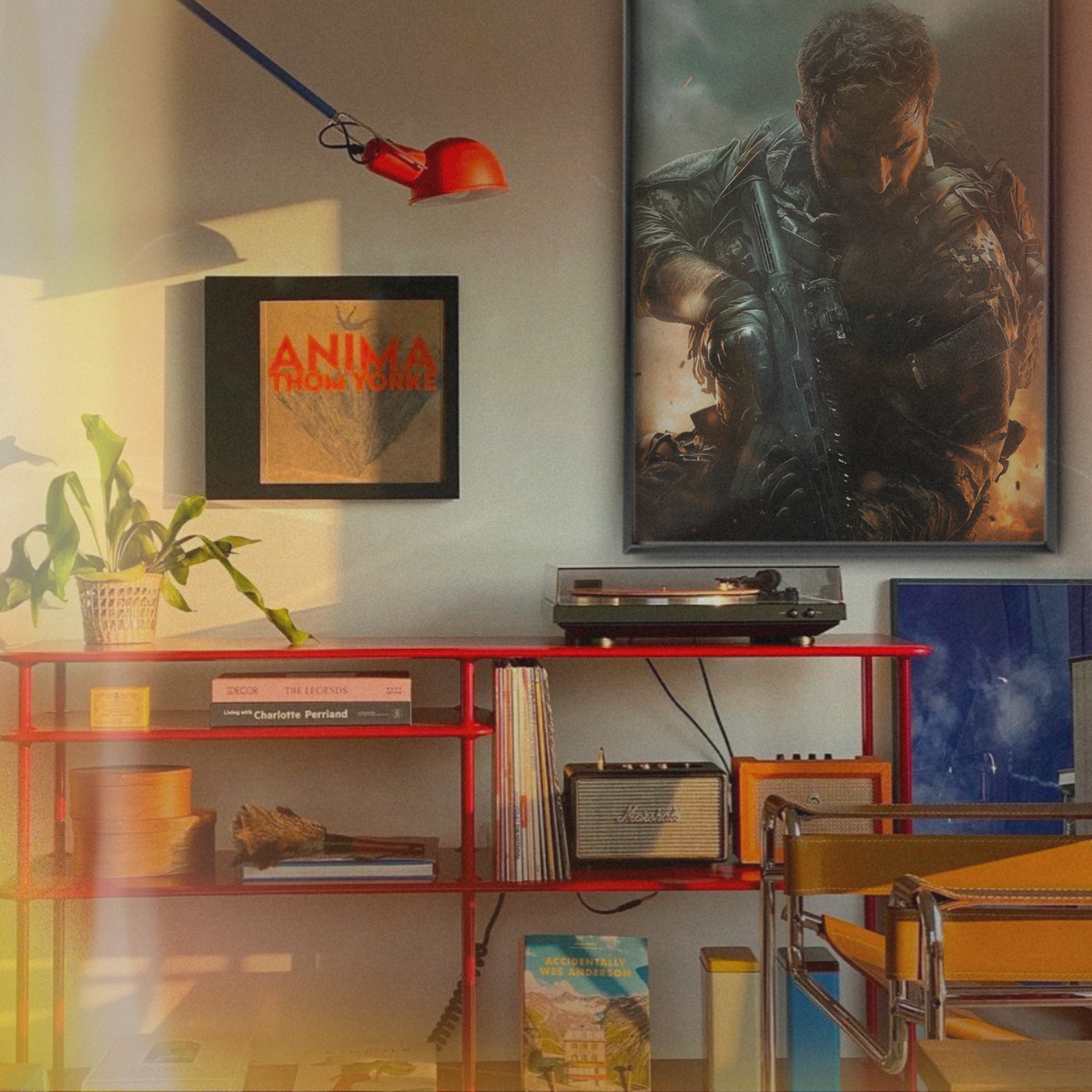 Call Of Duty – Tactical Soldier In Flames