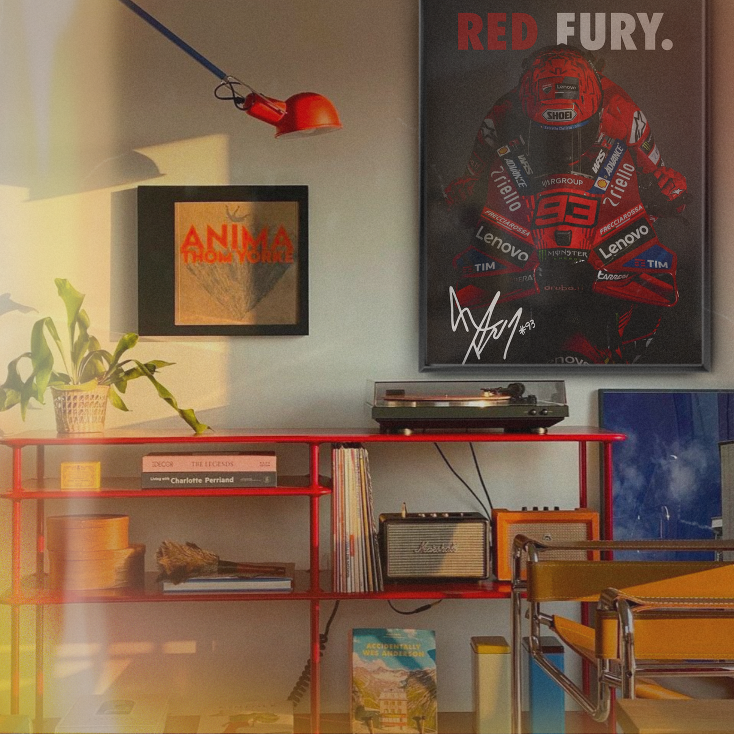 Marc Marquez 'red Fury' 2025