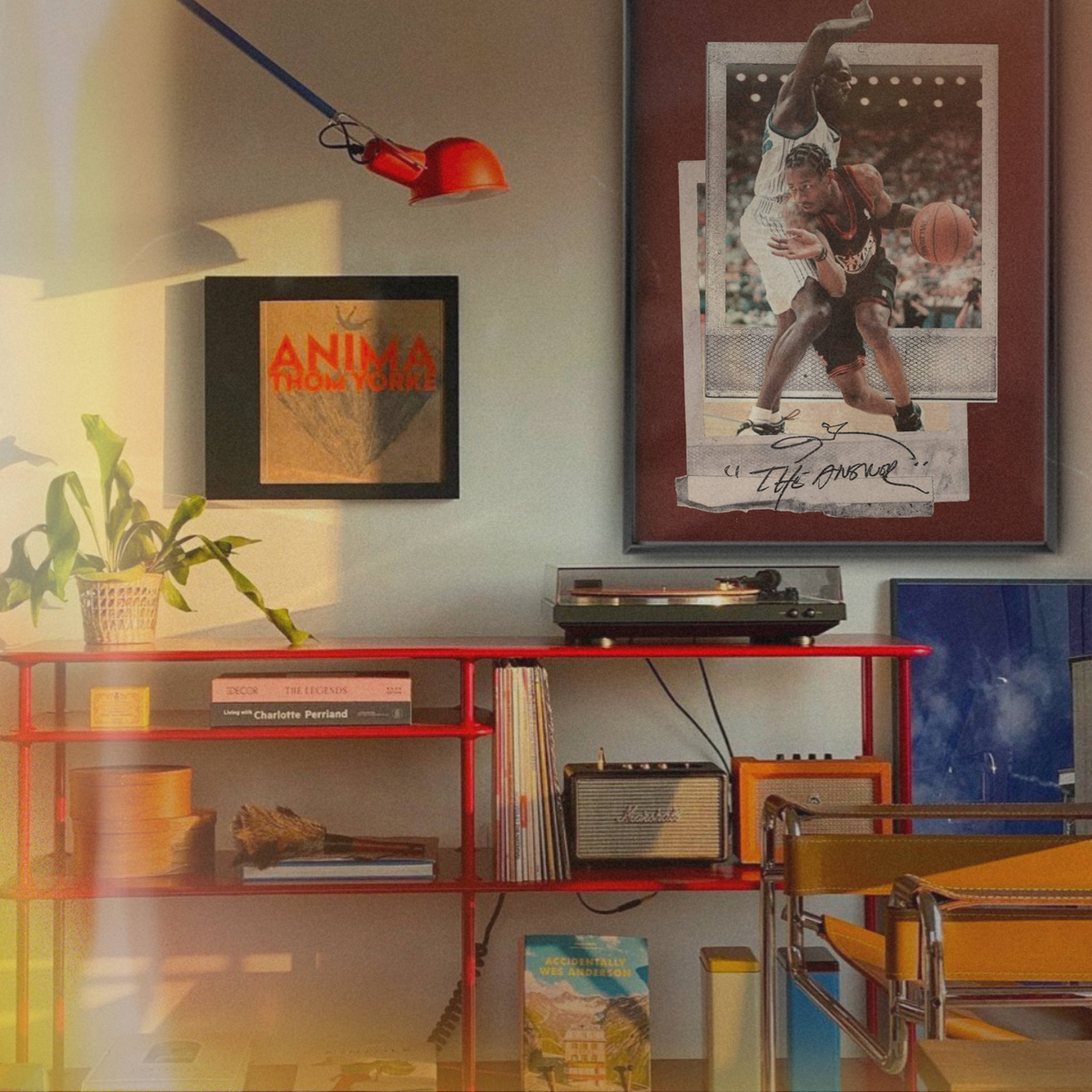 Allen Iverson “the Answer” Polaroid Action