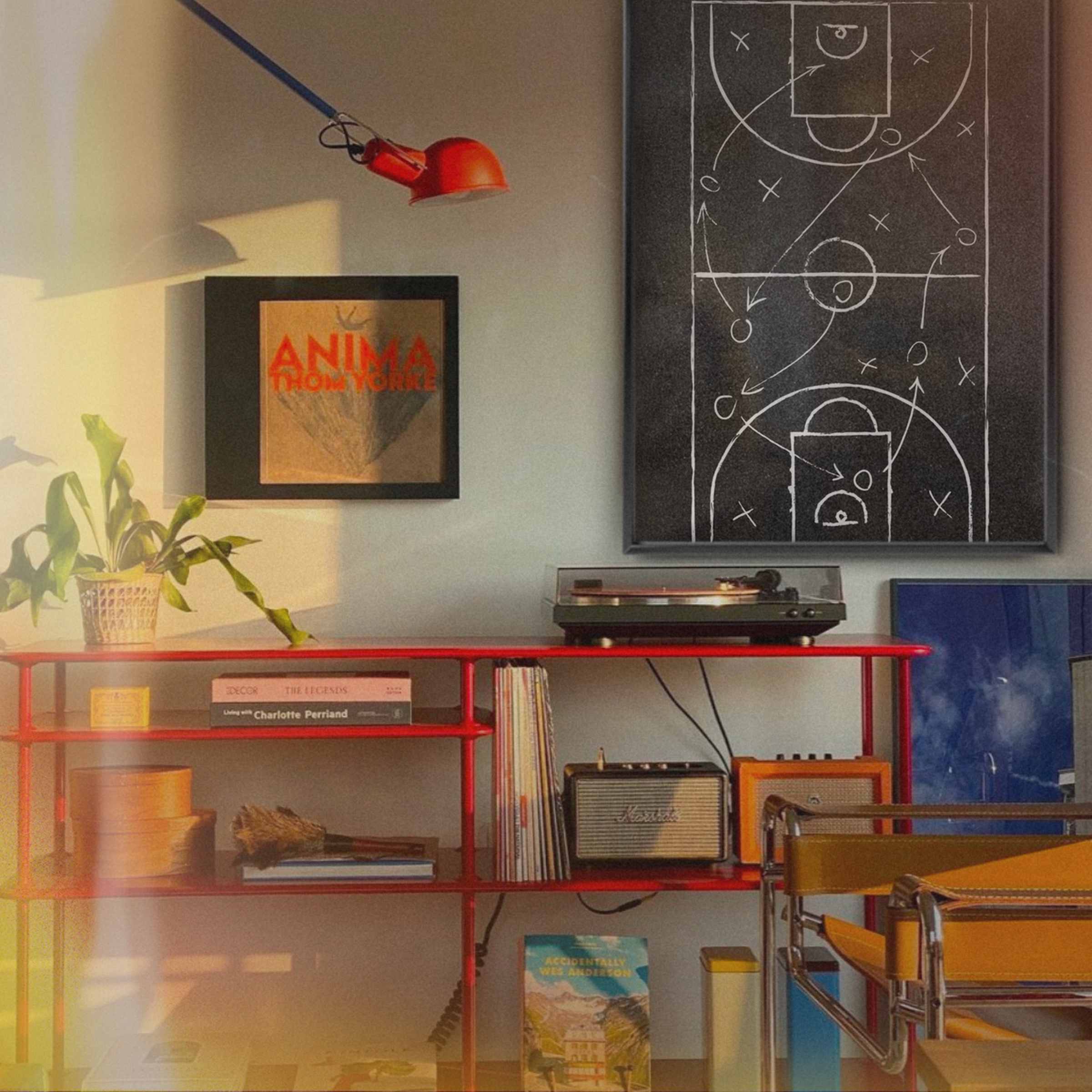 Basketball Playbook Diagram Court Tactics (chalkboard Style)