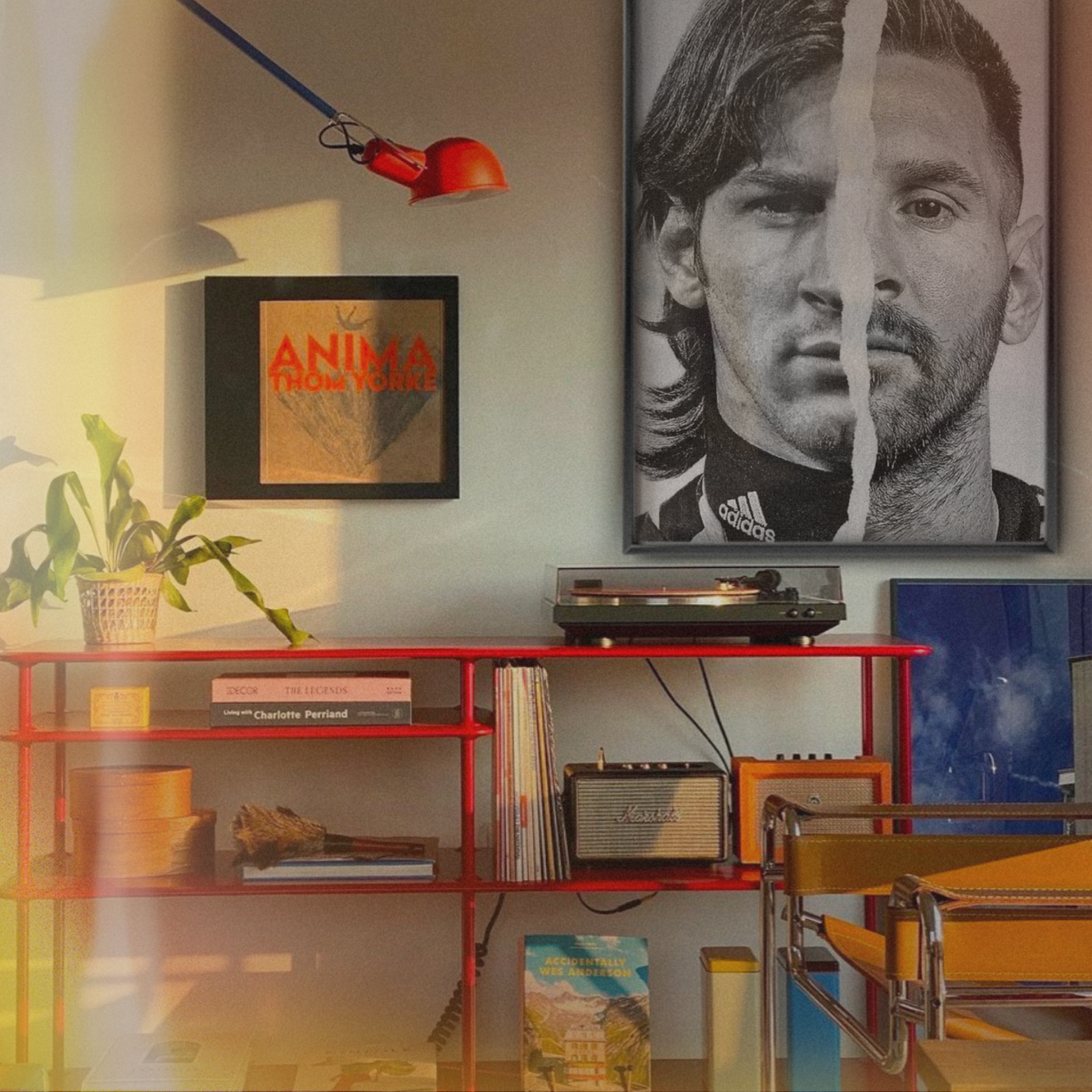 Lionel Messi - Then and Now Poster