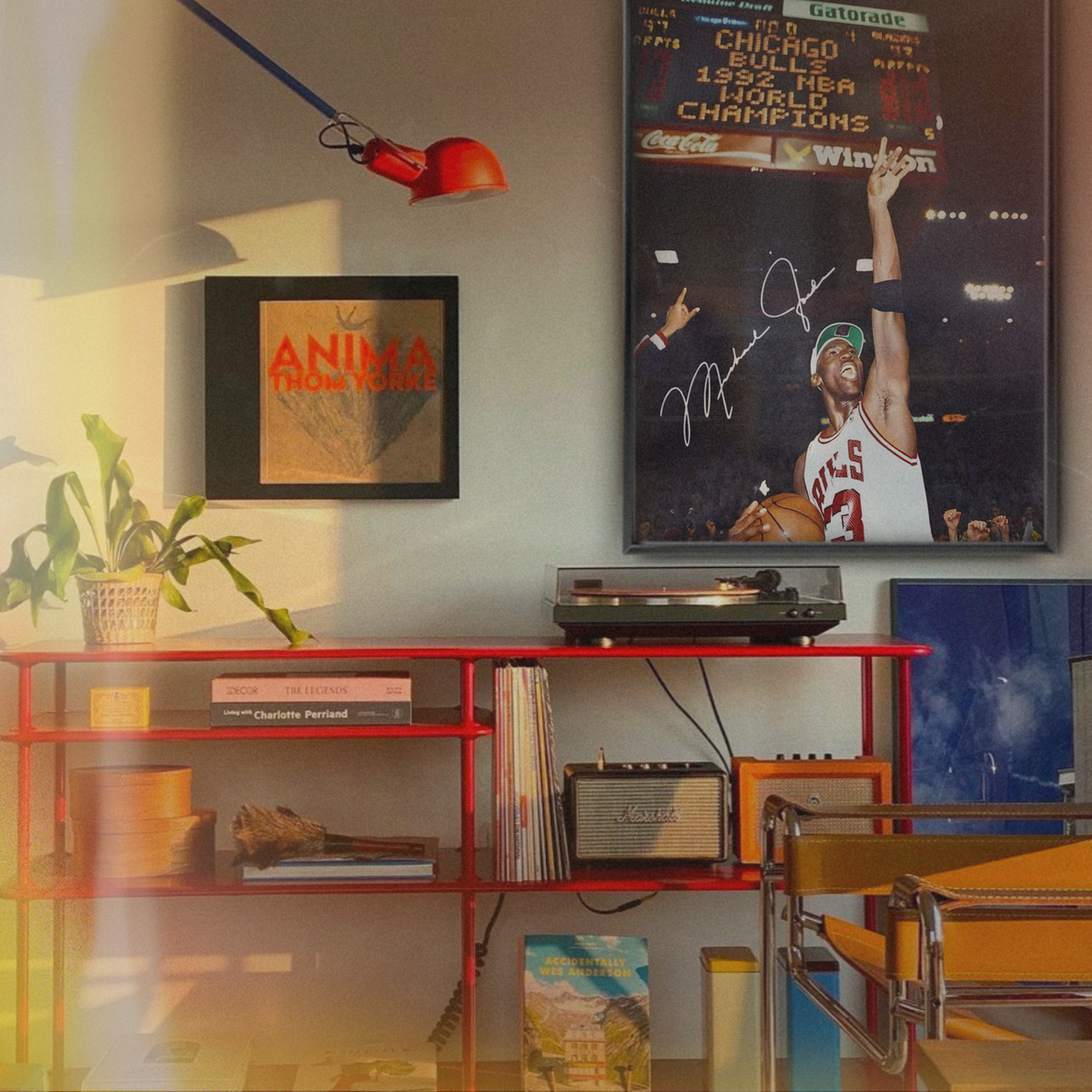 Michael Jordan Chicago Bulls Dunk Moment