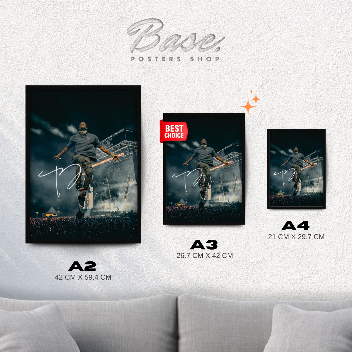 Travis Scott Concert Sign