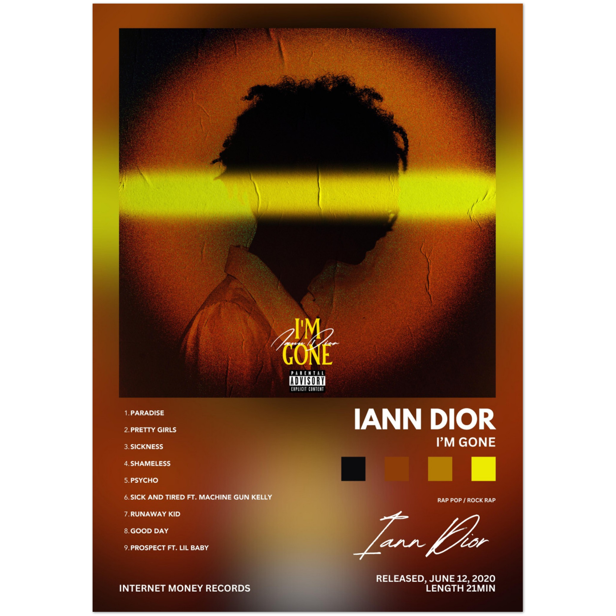 Iann Dior 'I'm Gone' Album