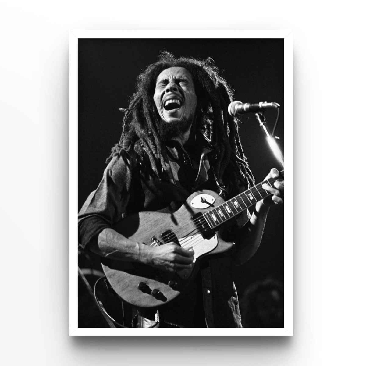 Bob Marley Sing - A4, A3, A2 Posters Base - Poster Print Shop / Art Prints / PostersBase