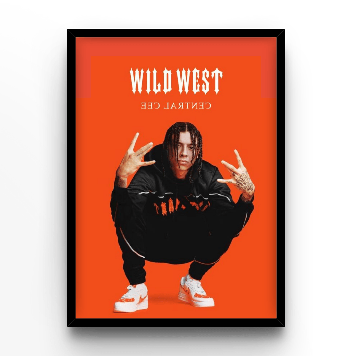 Central Cee Wild West - A4, A3, A2 Posters Base - Poster Print Shop / Art Prints / PostersBase