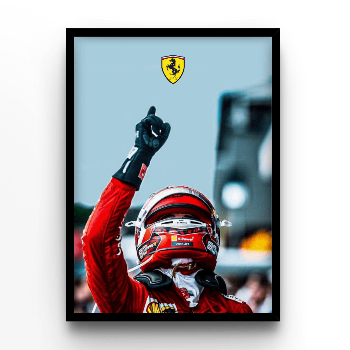 Charles Leclerc 1 - A4, A3, A2 Posters Base - Poster Print Shop / Art Prints / PostersBase