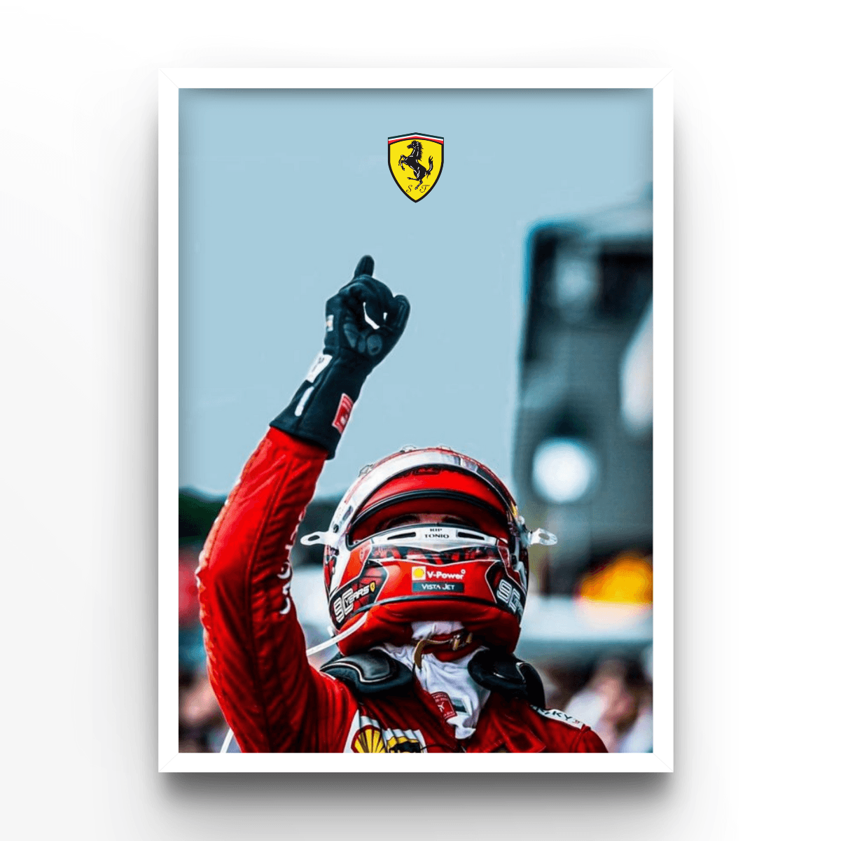 Charles Leclerc 1 - A4, A3, A2 Posters Base - Poster Print Shop / Art Prints / PostersBase