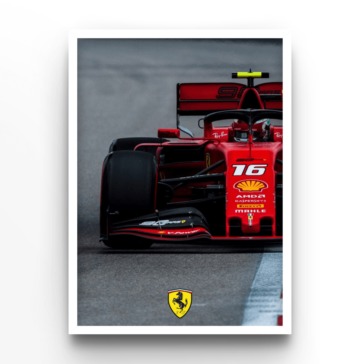 Charles Leclerc 3 - A4, A3, A2 Posters Base - Poster Print Shop / Art Prints / PostersBase