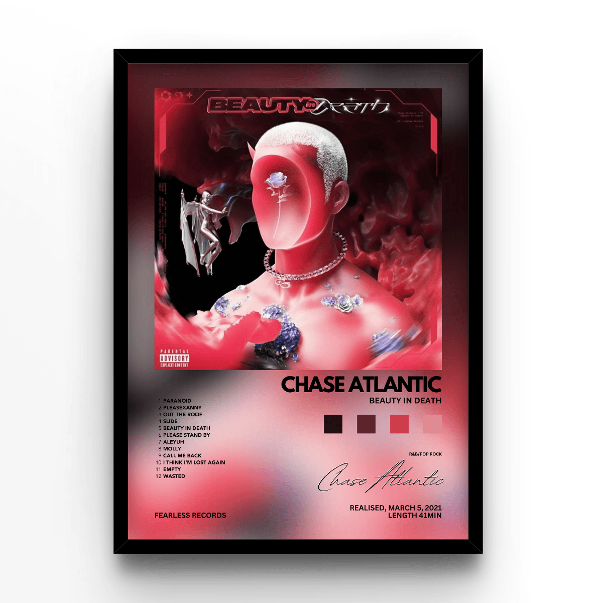 Chase Atlantic Album - A4, A3, A2 Posters Base - Poster Print Shop / Art Prints / PostersBase