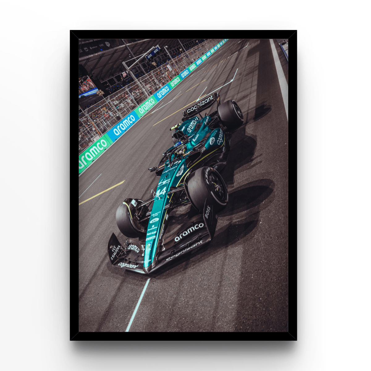 Fernando Alonso 3 - A4, A3, A2 Posters Base - Poster Print Shop / Art Prints / PostersBase