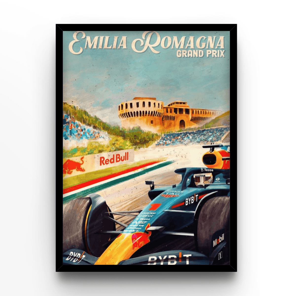 GP Emilia Romagna - A4, A3, A2 Posters Base - Poster Print Shop / Art Prints / PostersBase