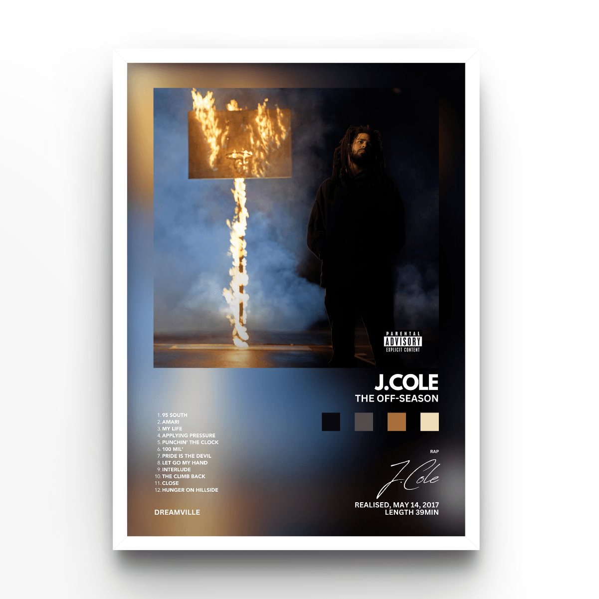 J.Cole The Off-Season - A4, A3, A2 Posters Base - Poster Print Shop / Art Prints / PostersBase