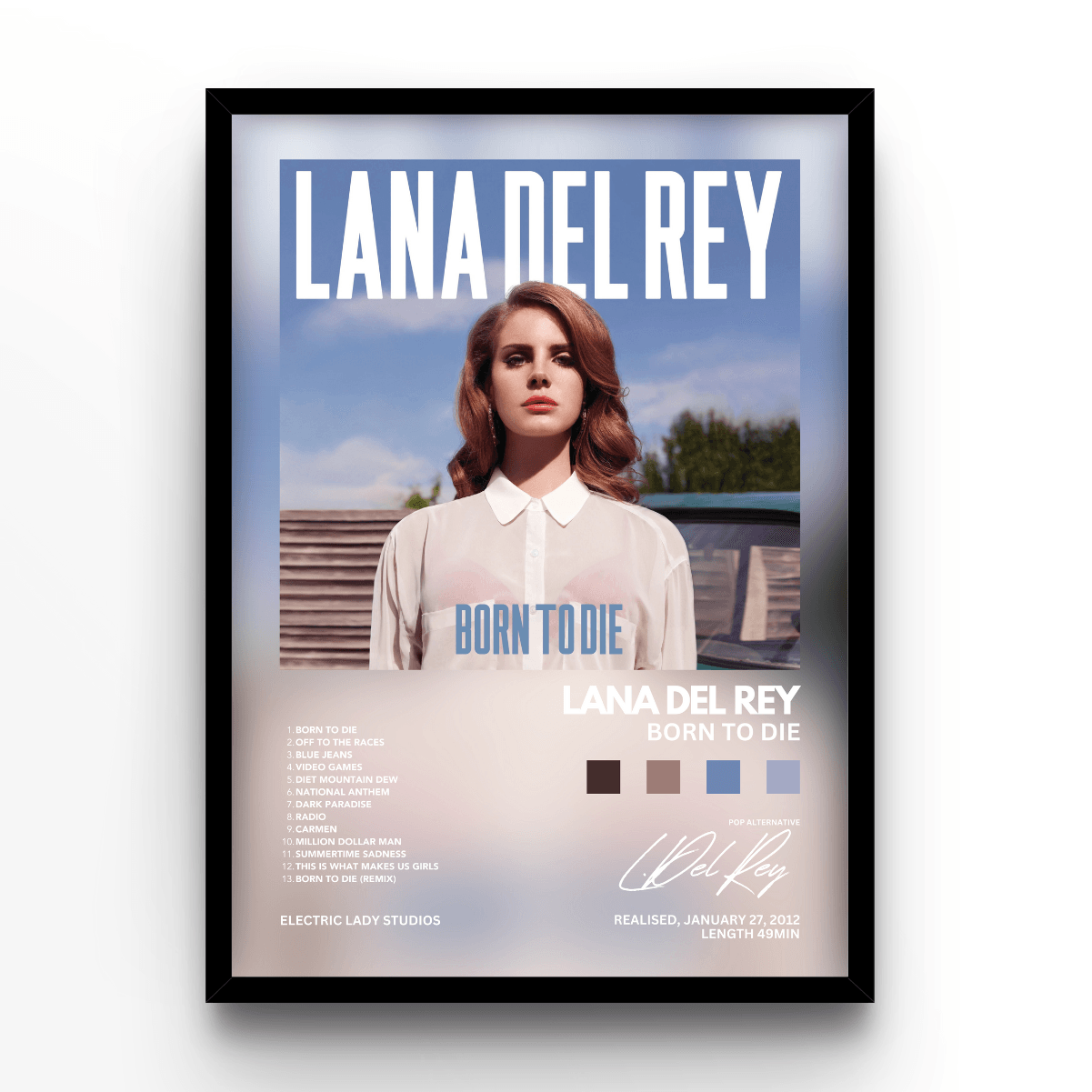 Posters Lana Del Rey Born to Die - Only €11.95 – Posters Base