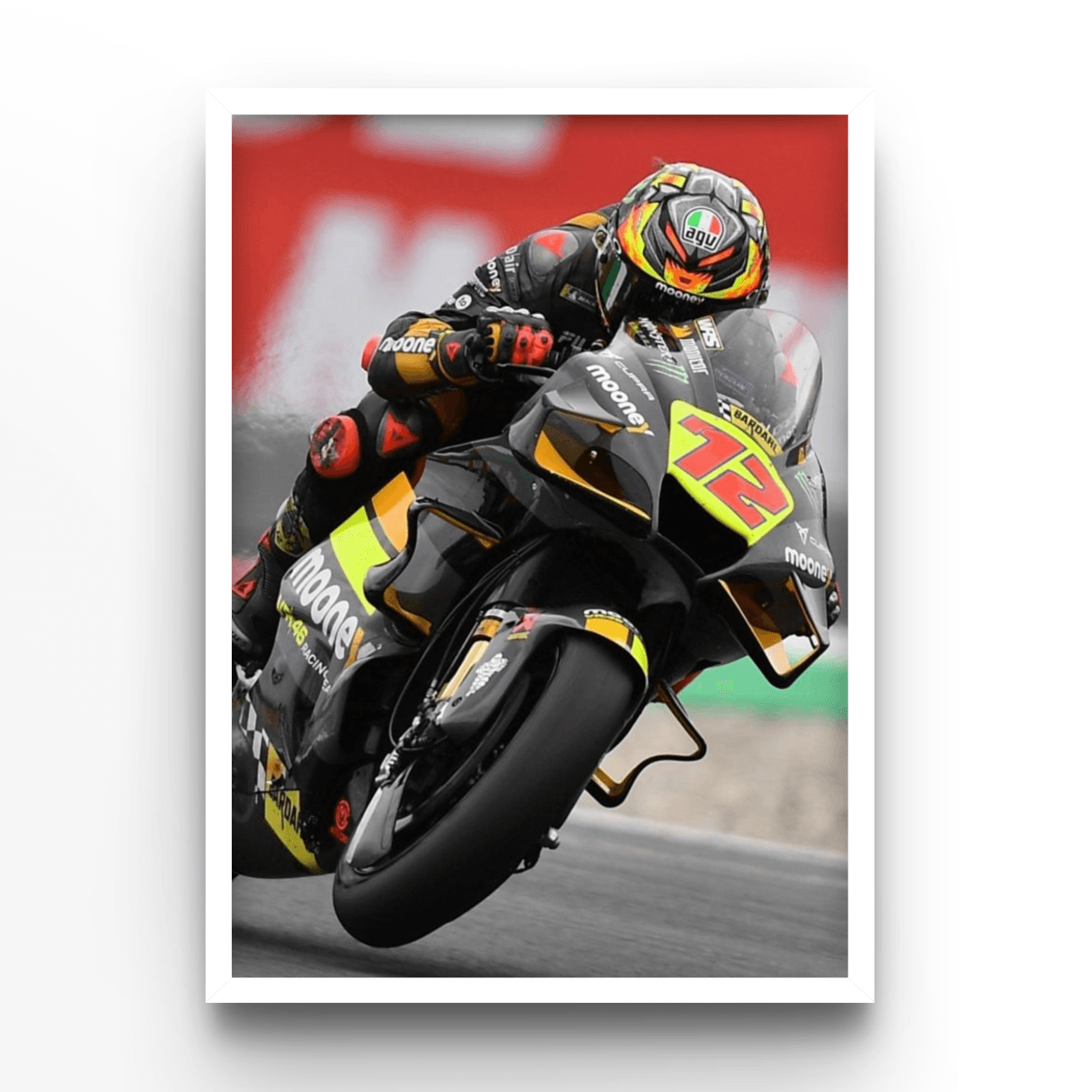 Marco Bezzecchi 3 - A4, A3, A2 Posters Base - Poster Print Shop / Art Prints / PostersBase