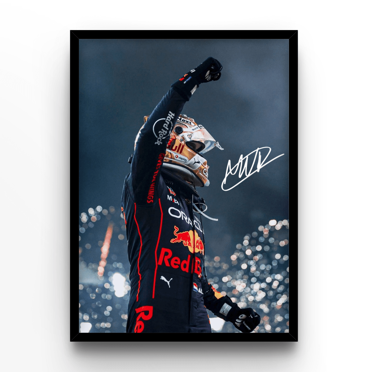Max Verstappen 2 - A4, A3, A2 Posters Base - Poster Print Shop / Art Prints / PostersBase
