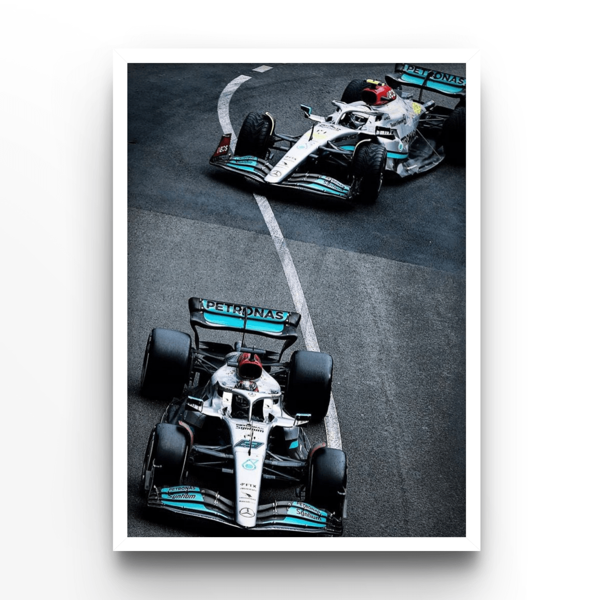 Mercedes Drivers - A4, A3, A2 Posters Base - Poster Print Shop / Art Prints / PostersBase