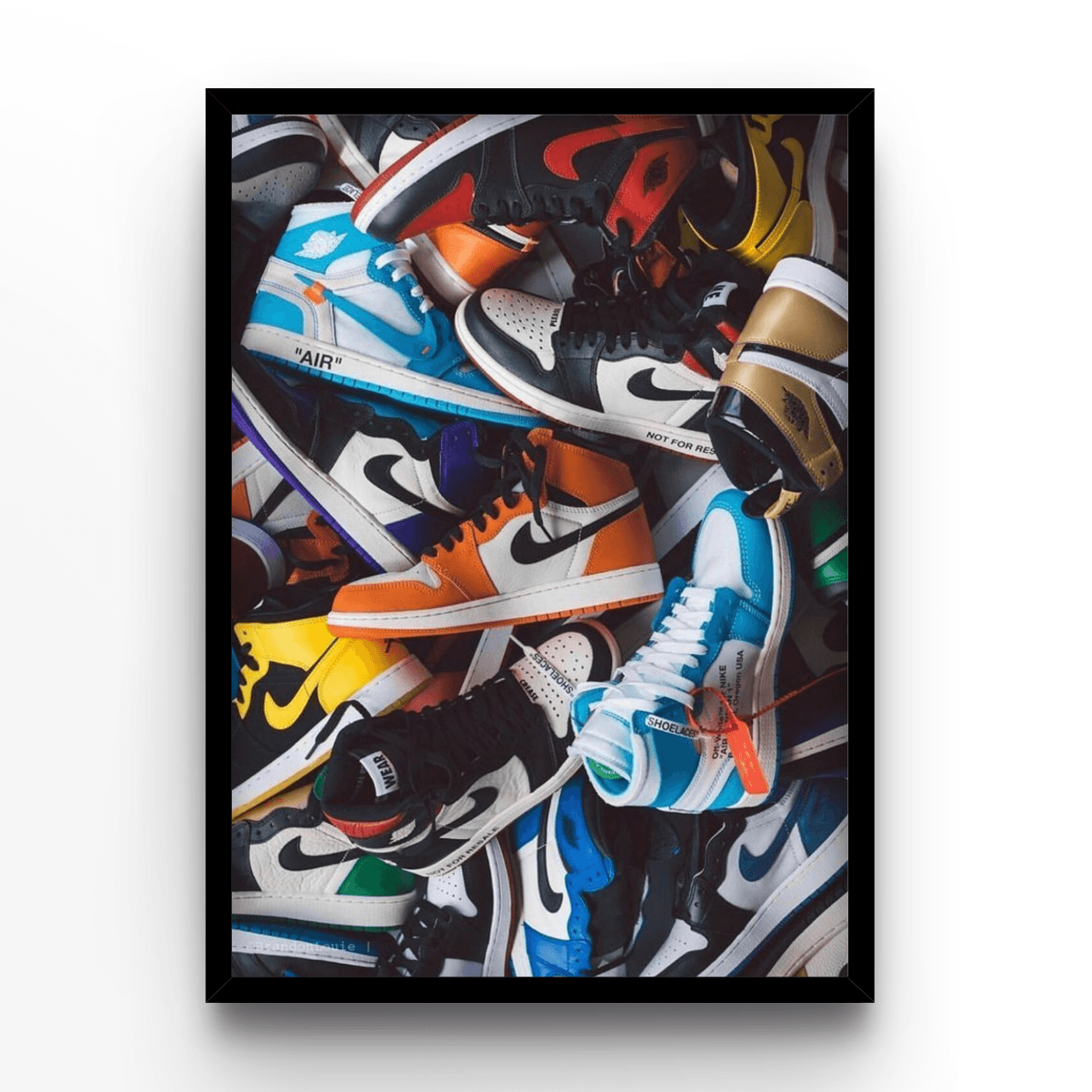 "Money Shoes" - A4, A3, A2 Posters Base - Poster Print Shop / Art Prints / PostersBase